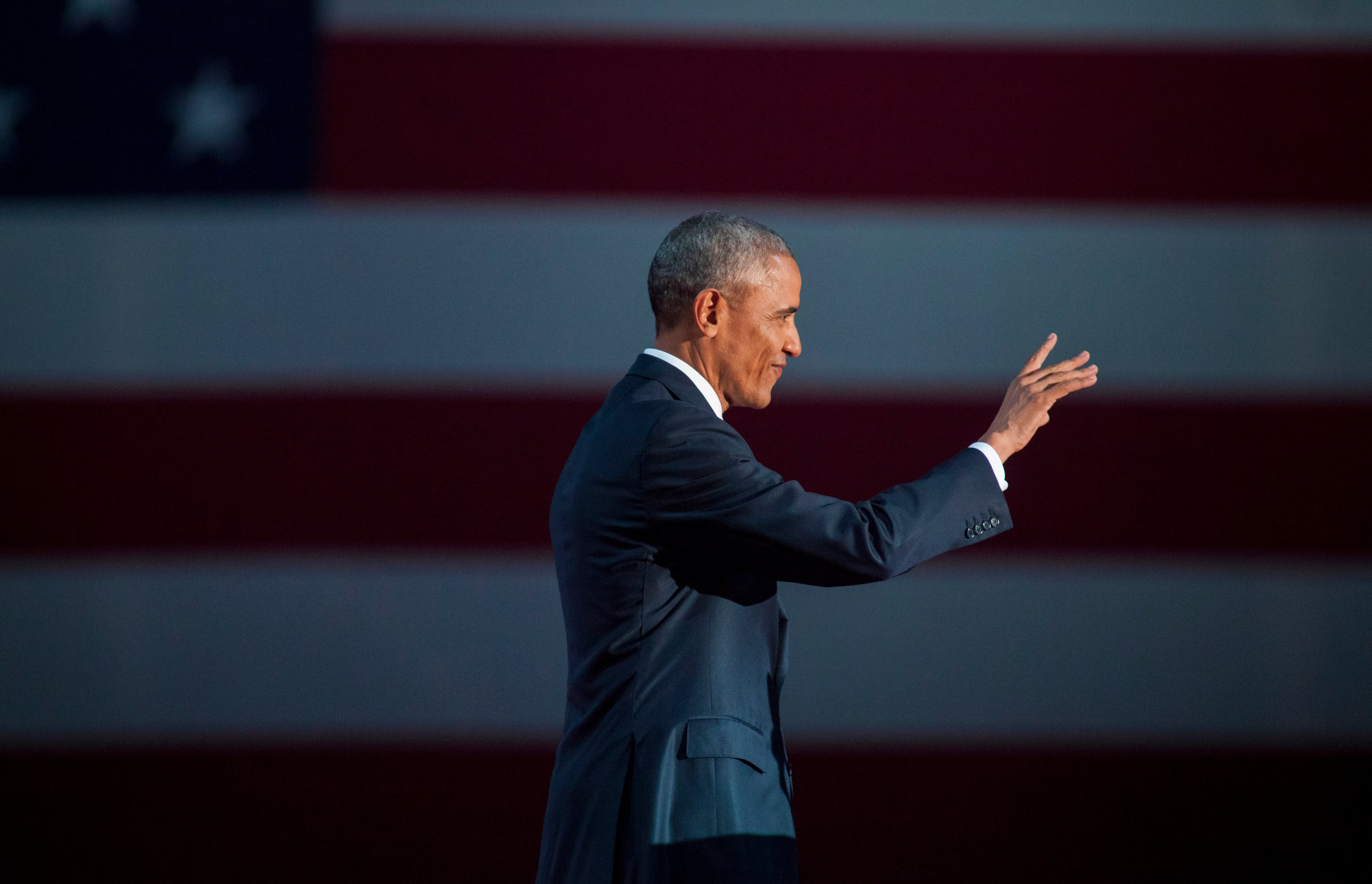 President Obama Delivers Farewell Address In Chicago