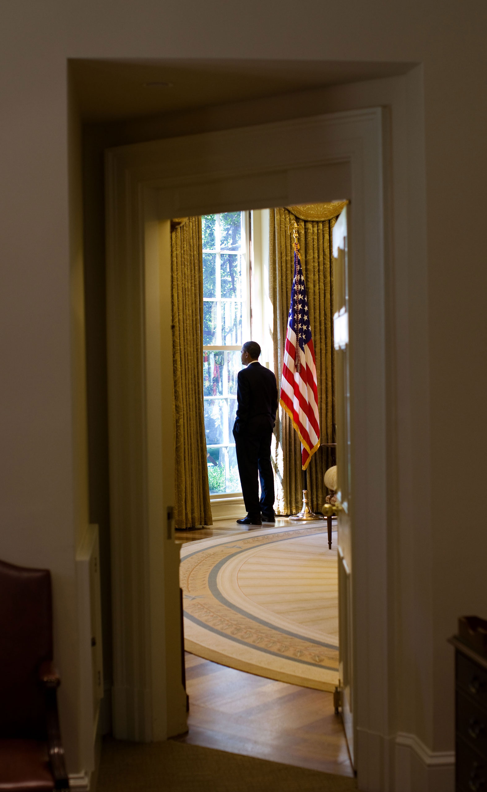This was a difficult day for the President, shown here in the Oval Office on June 23, 2010, after he had made the decision to replace Gen. Stanley McChrystal with Gen. David Petraeus as the Commander of U.S. Forces in Afghanistan.