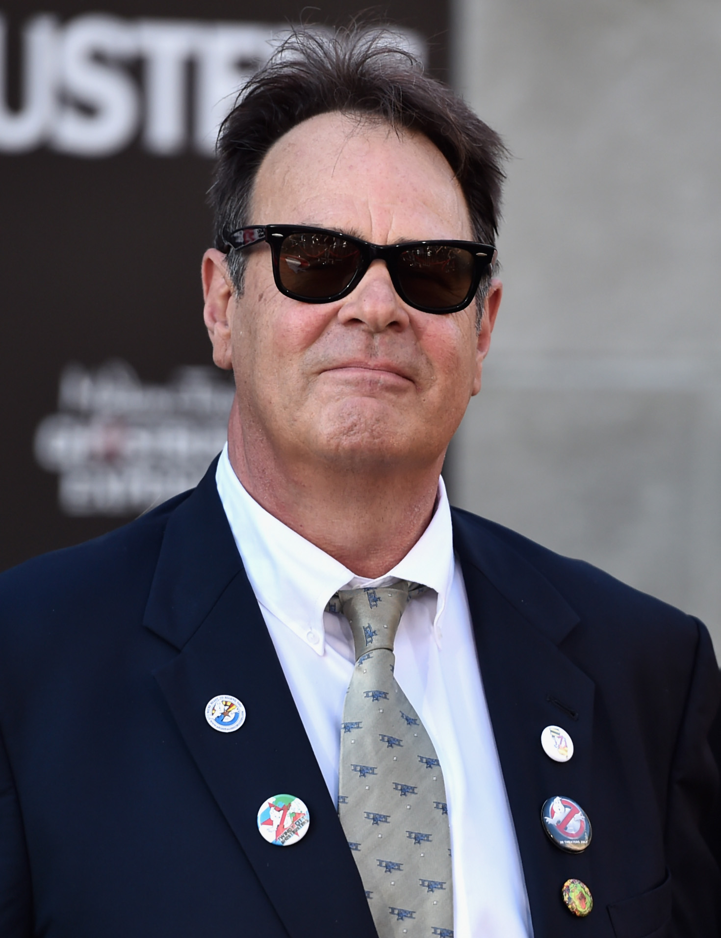 Actor Dan Aykroyd arrives at the Premiere of Sony Pictures' 'Ghostbusters' at TCL Chinese Theatre on July 9, 2016 in Hollywood, California.