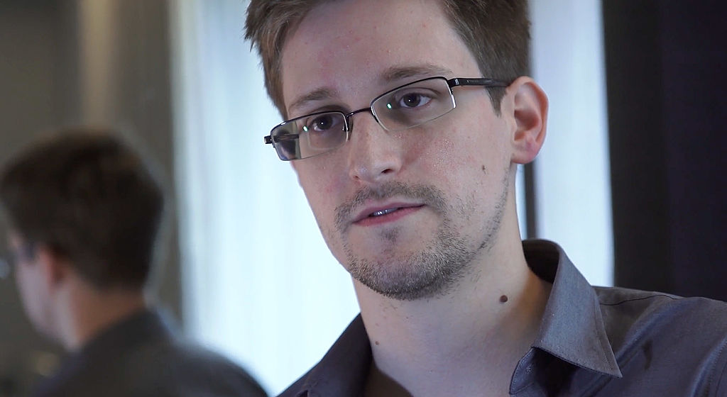 In this handout photo provided by The Guardian, Edward Snowden speaks during an interview in Hong Kong. (Handout—Getty Images)