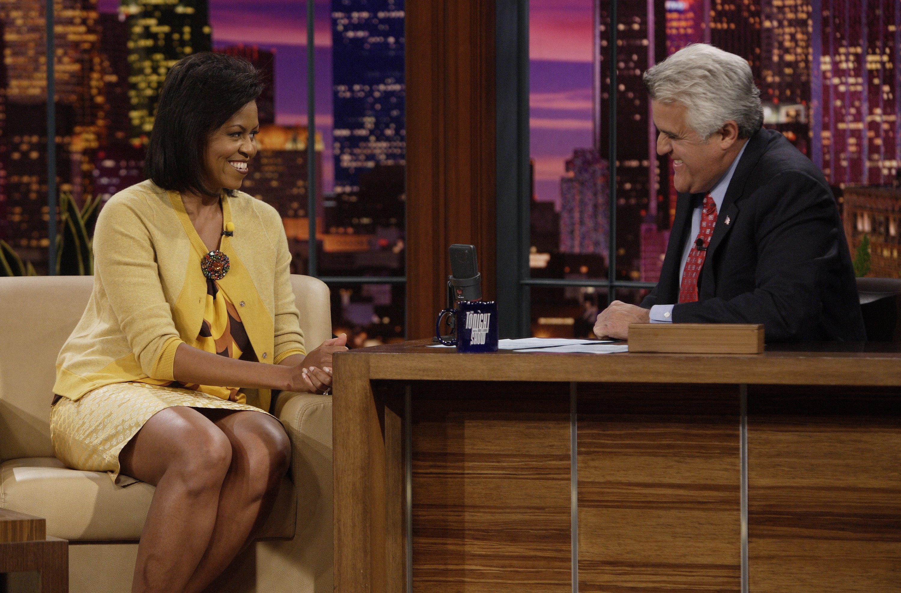 The Tonight Show with Jay Leno - Michelle Obama
