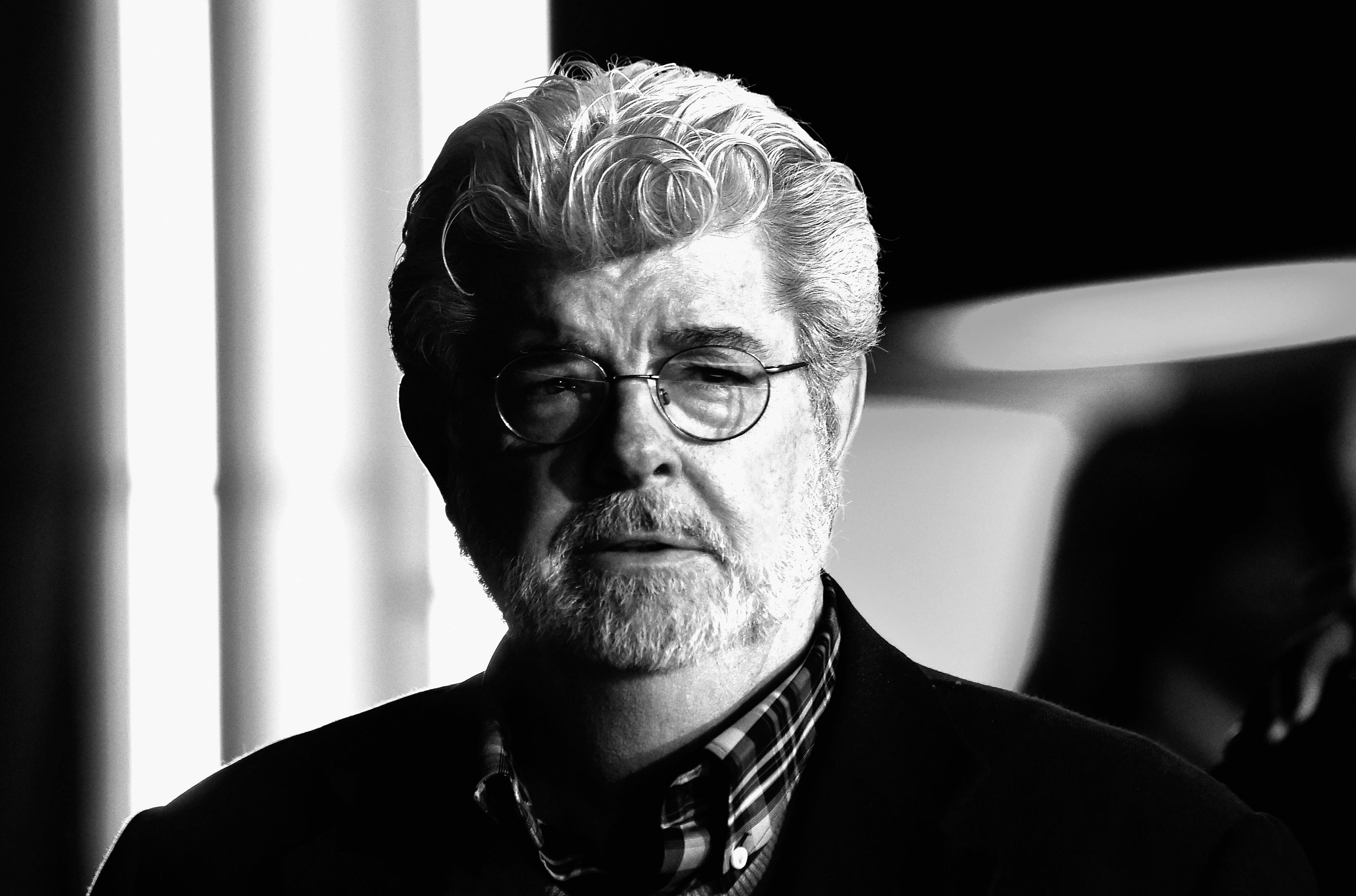 Director George Lucas arrives at The Premiere of Walt Disney Pictures and Lucasfilm's "Star Wars: The Force Awakens" on December 14, 2015 in Hollywood, California. (Frazer Harrison &amp; Getty Images)