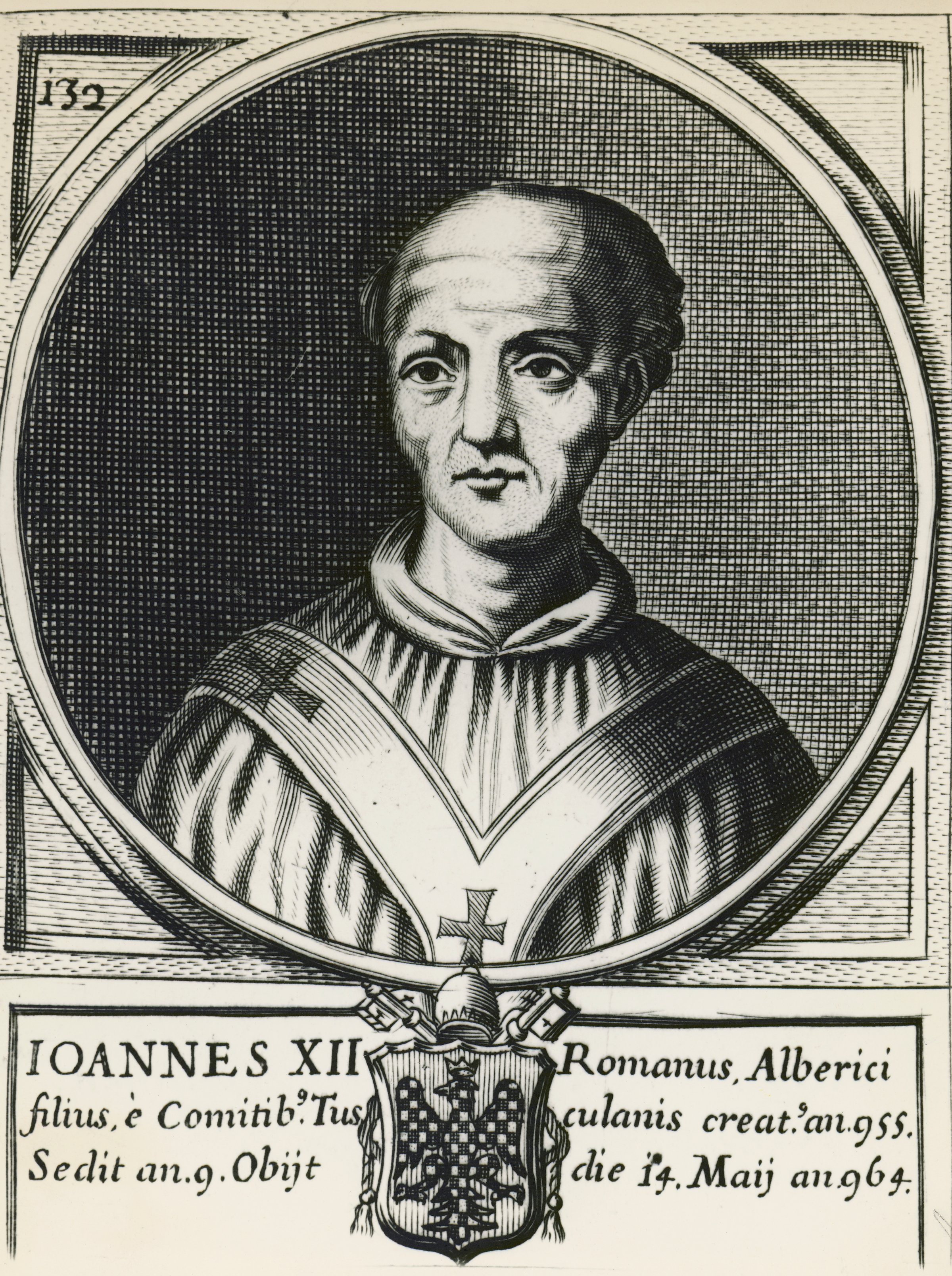 Portrait of Pope John XII