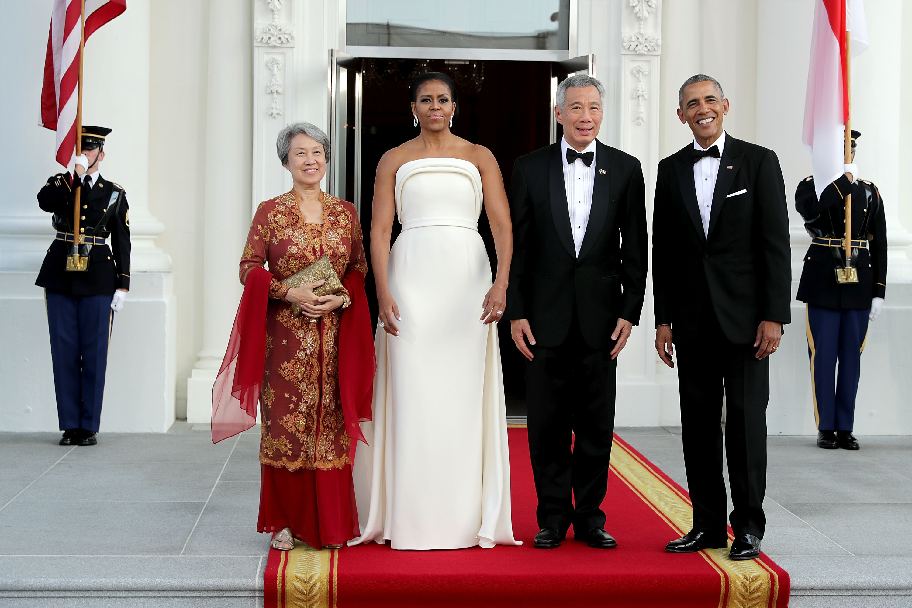 President Obama Hosts State Dinner For Singapore's Prime Minister Lee Hsien Loong