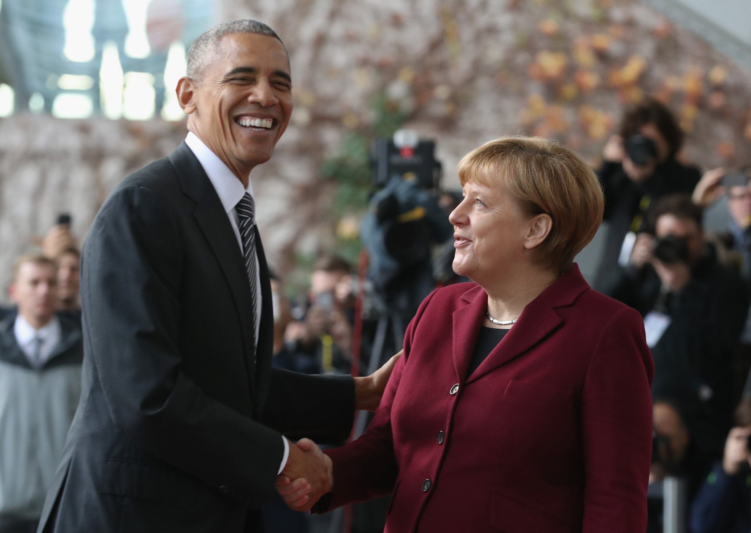 Obama Meets With European Leaders In Berlin