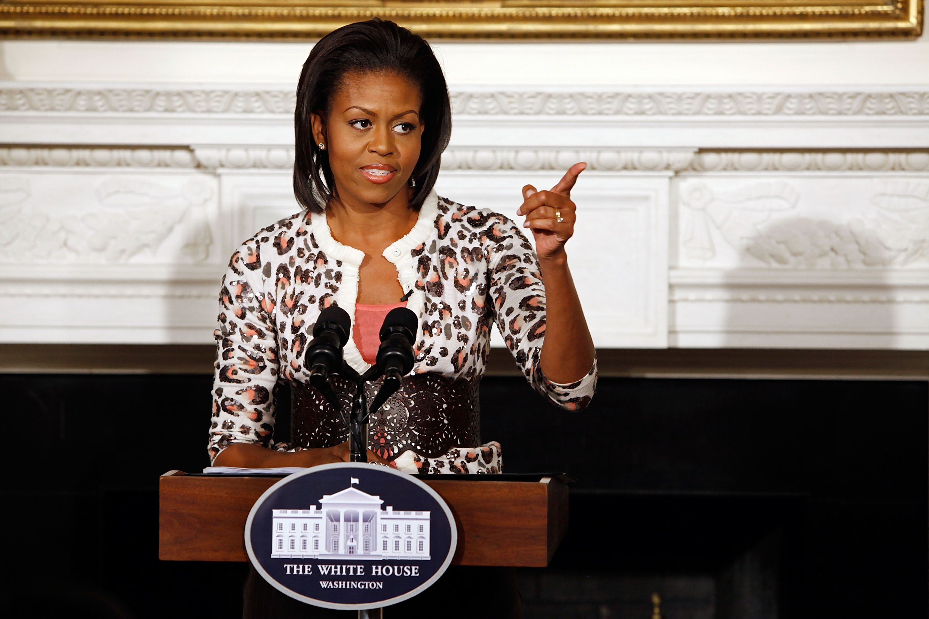 The First Lady Announces White House Mentoring Initiative For Students