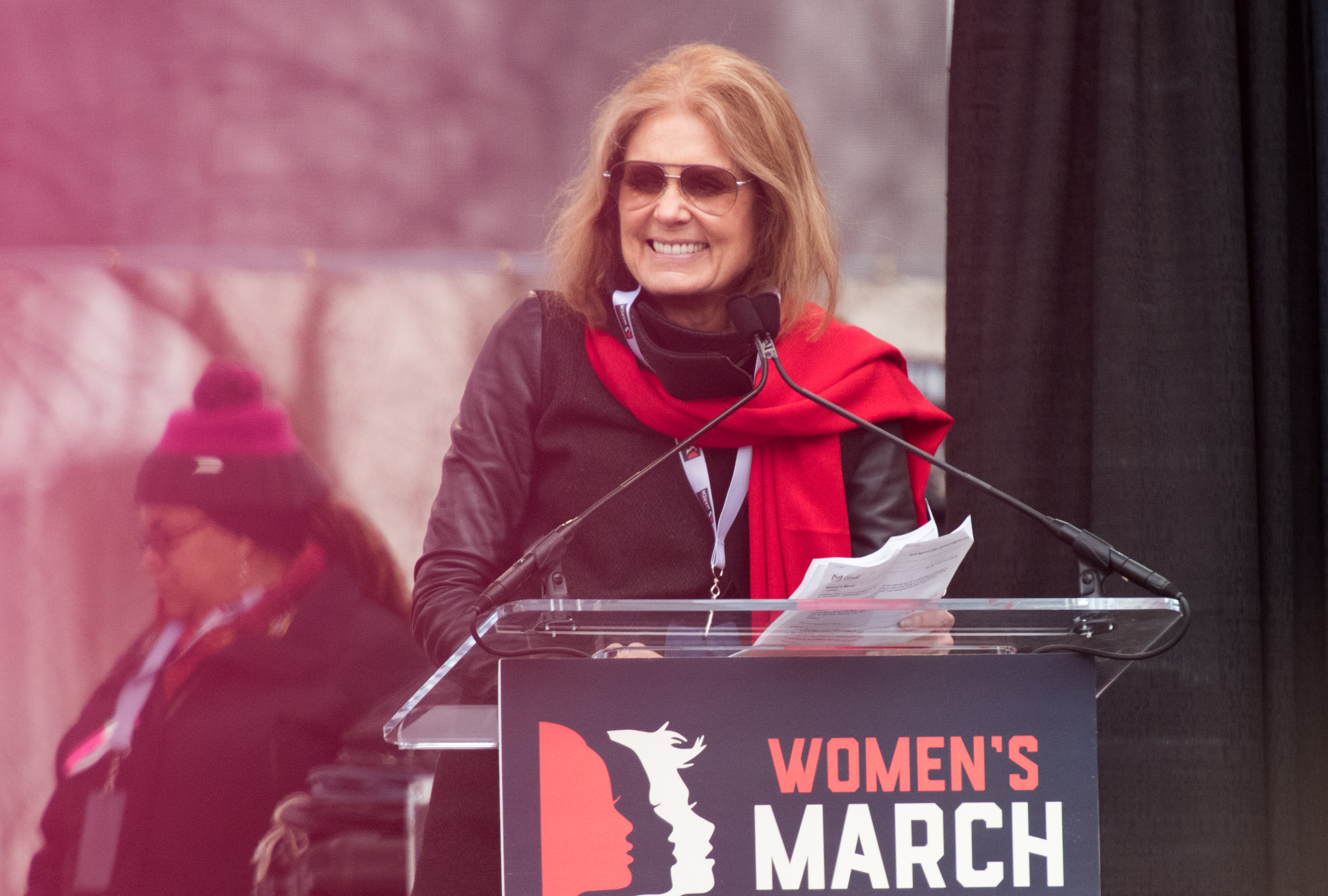WASHINGTON, DC - JANUARY 21:  Gloria Steinem attends the Women's March on Washington on January 21, 2017 in Washington, DC.  (Photo by Noam Galai/WireImage) (Noam Galai—WireImage)