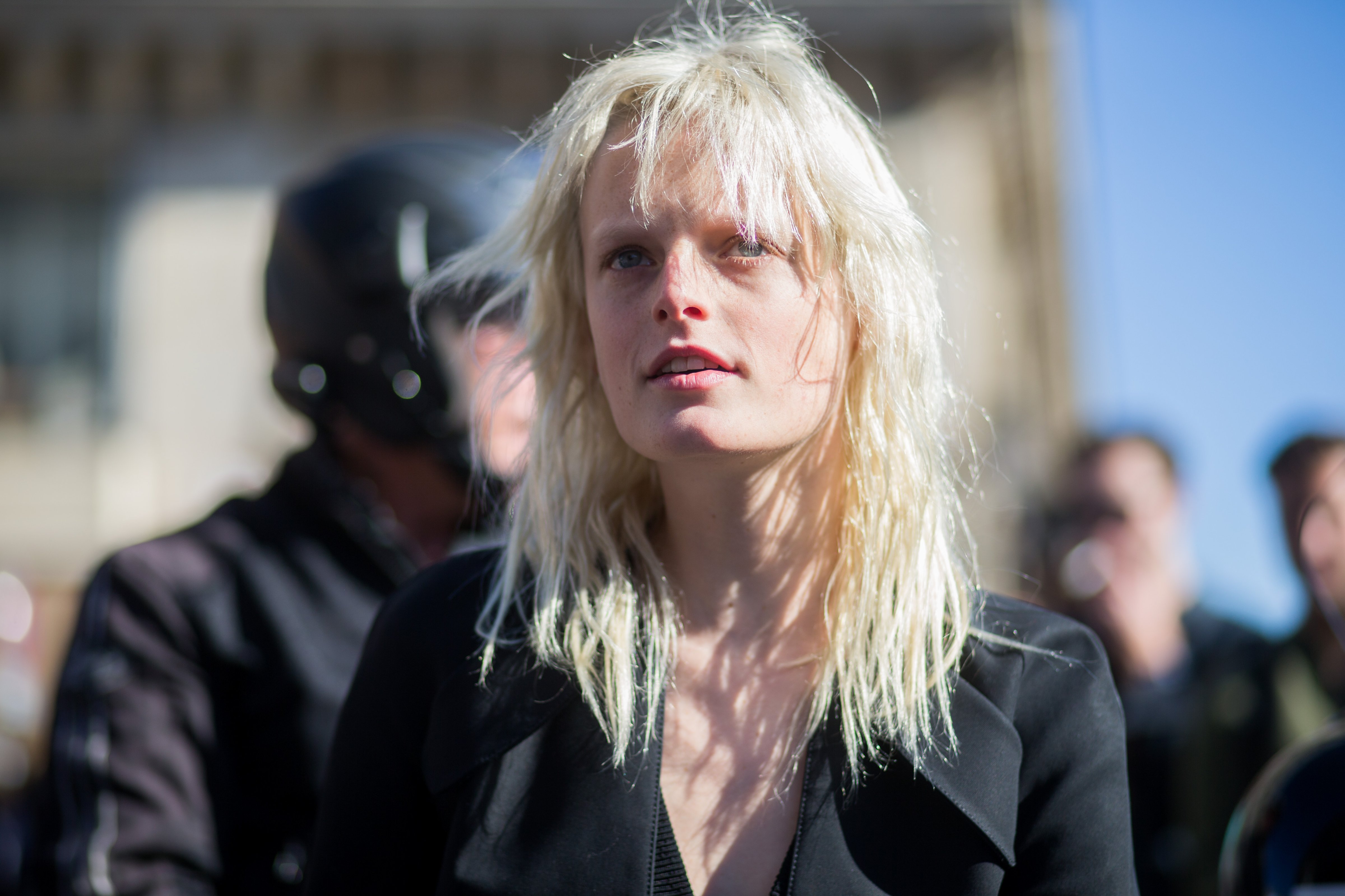 PARIS, FRANCE - OCTOBER 2: Hanne Gaby after Dior during the Paris Fashion Week Womenswear Spring/Summer 2016 on October 2, 2015 in Paris, France. (Christian Vierig—Getty Images)