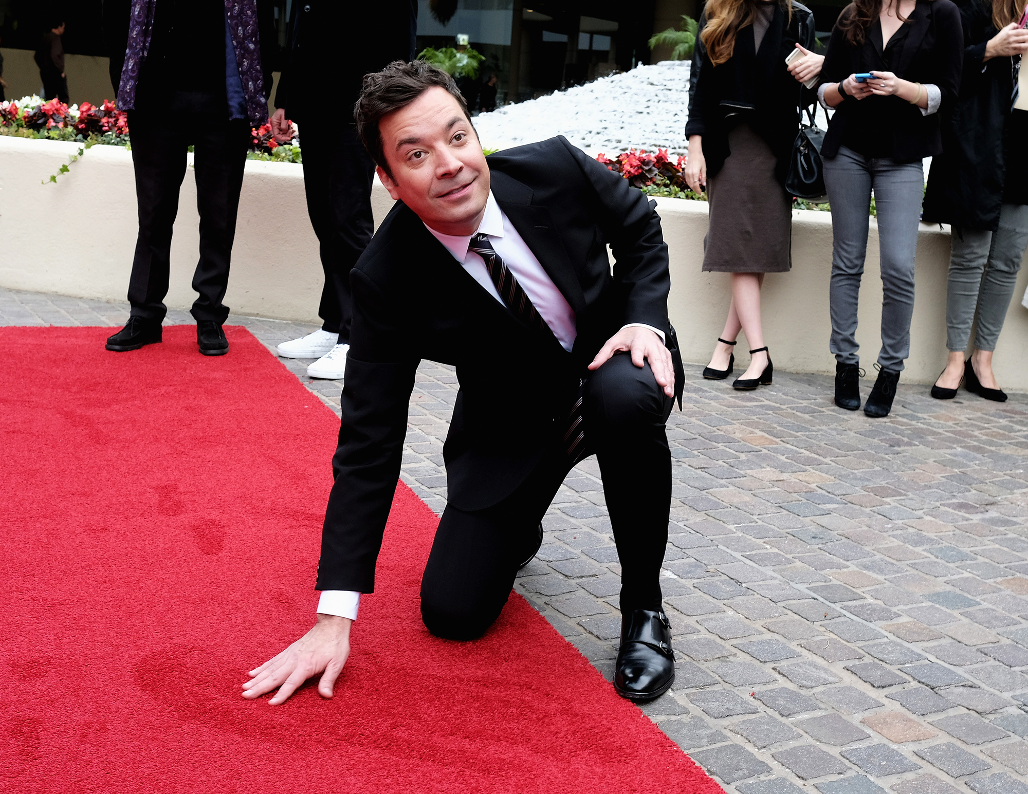 Jimmy Fallon attends the 74th Annual Golden Globes Preview Day at The Beverly Hilton Hotel on Jan. 4, 2017 in Beverly Hills, Calif. (Alberto E. Rodriguez—Getty Images)