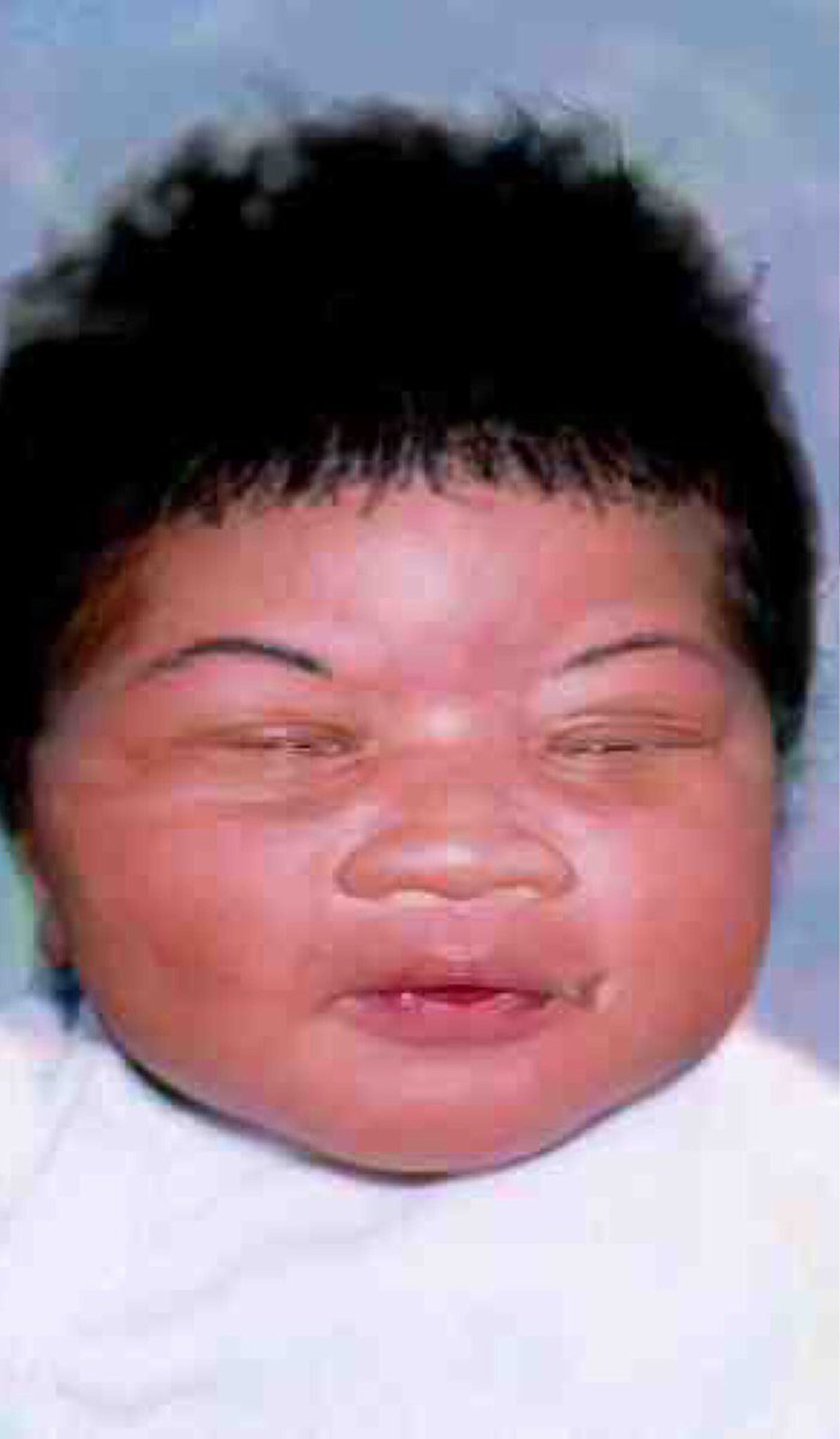 A photo of Kamiyah Mobley, an infant girl who was kidnapped by a woman, first provided by police in 1998. (Jacksonville Sheriff's Office/AP)