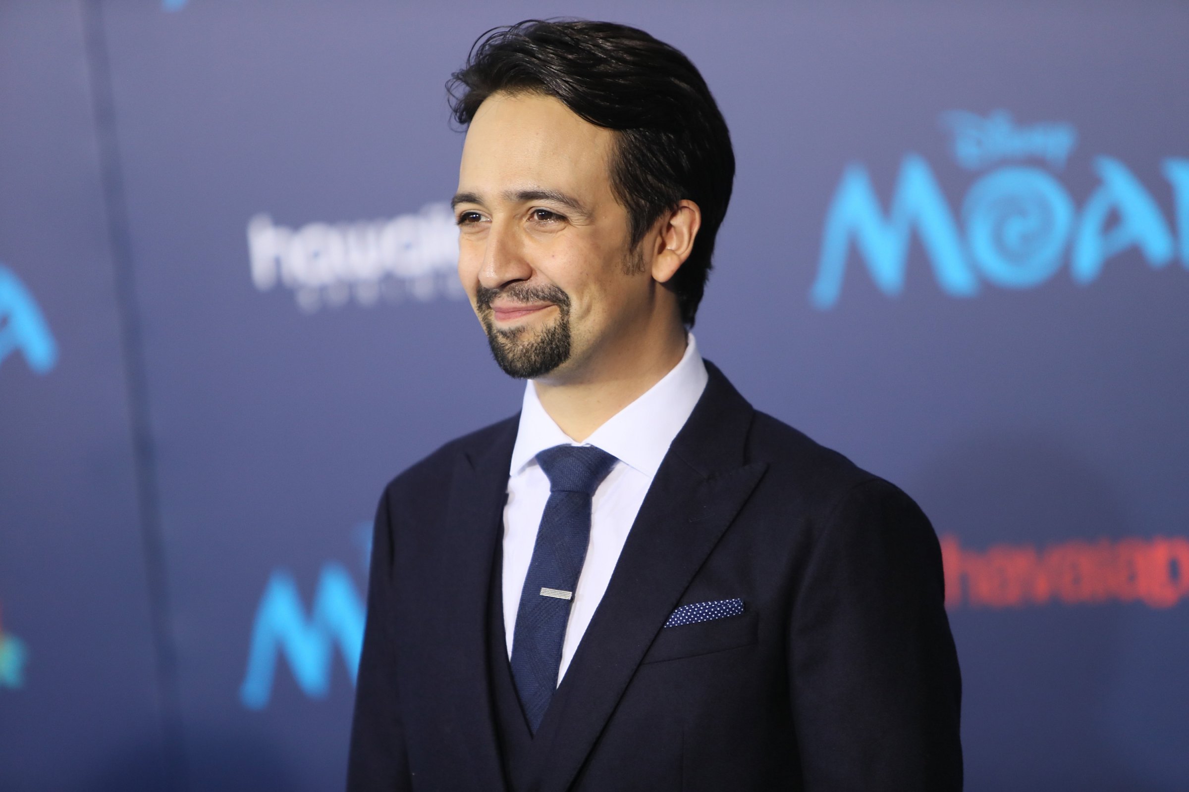 Actor Lin-Manuel Miranda arrives at the AFI FEST 2016 presented by Audi premiere of Disney's "Moana" held at the El Capitan Theatre on November 14, 2016 in Hollywood, California.