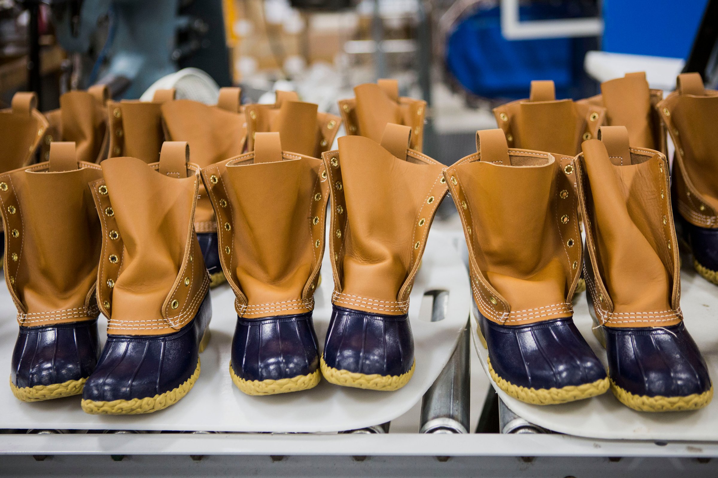 Operations Inside The L.L. Bean Manufacturing Facility