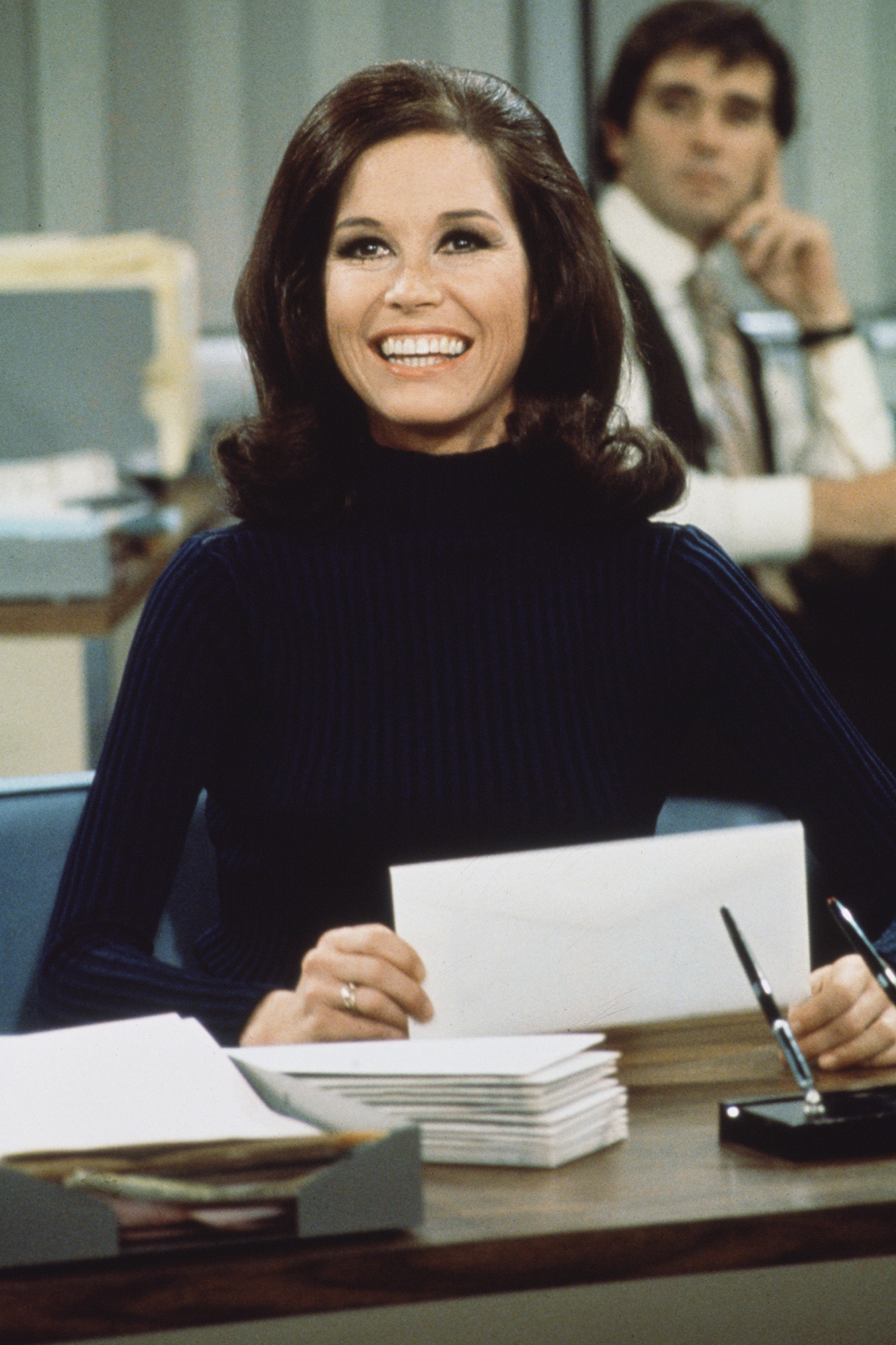 Mary Tyler Moore during The Mary Tyler Moore Show in 1970 in Los Angeles.