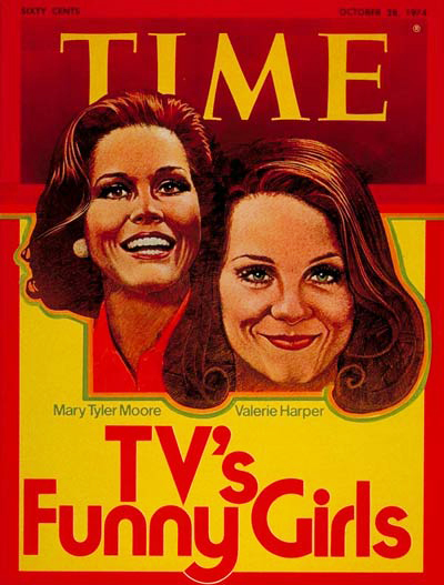 Mary Tyler Moore and Valerie Harper on the Oct. 28, 1974 cover of TIME.