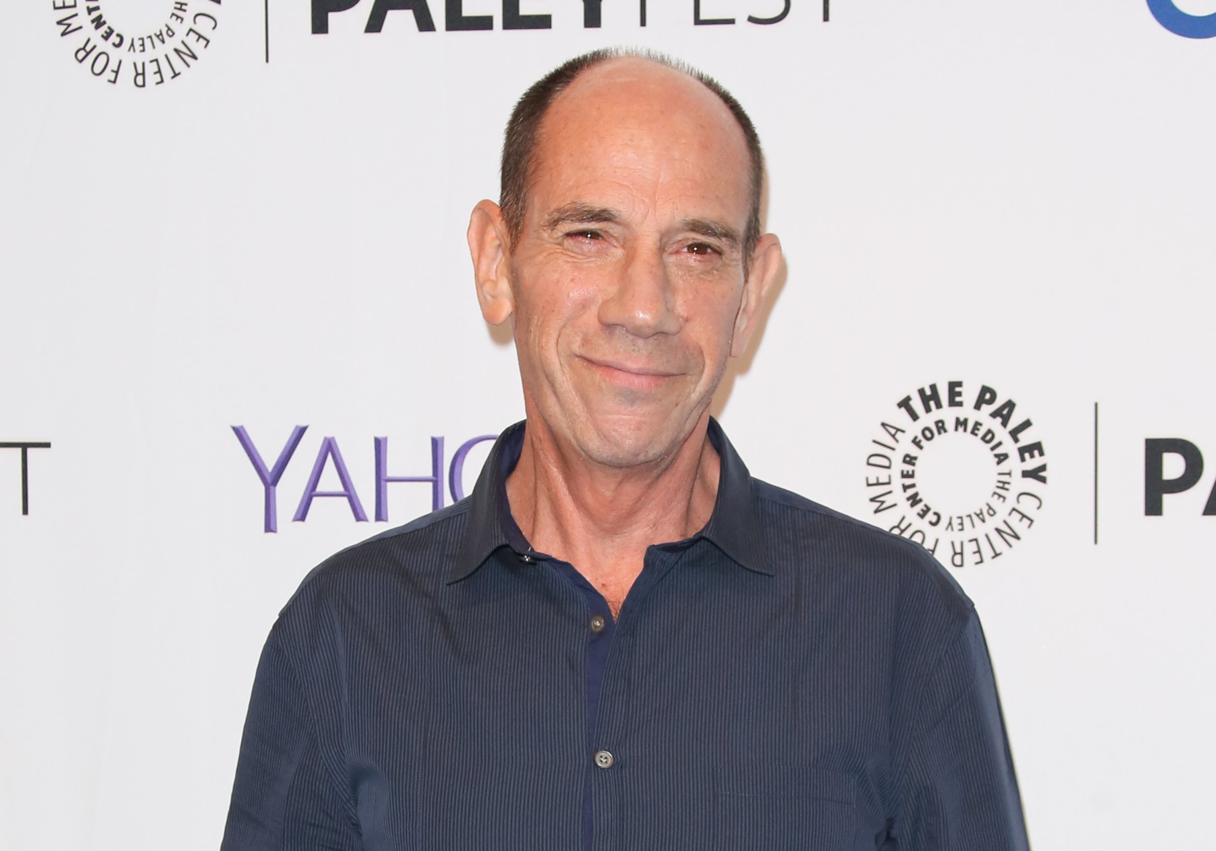 Actor Miguel Ferrer attends the PaleyFest 2015 fall TV preview of "NCIS: Los Angeles" at The Paley Center for Media on September 11, 2015 in Beverly Hills, California.