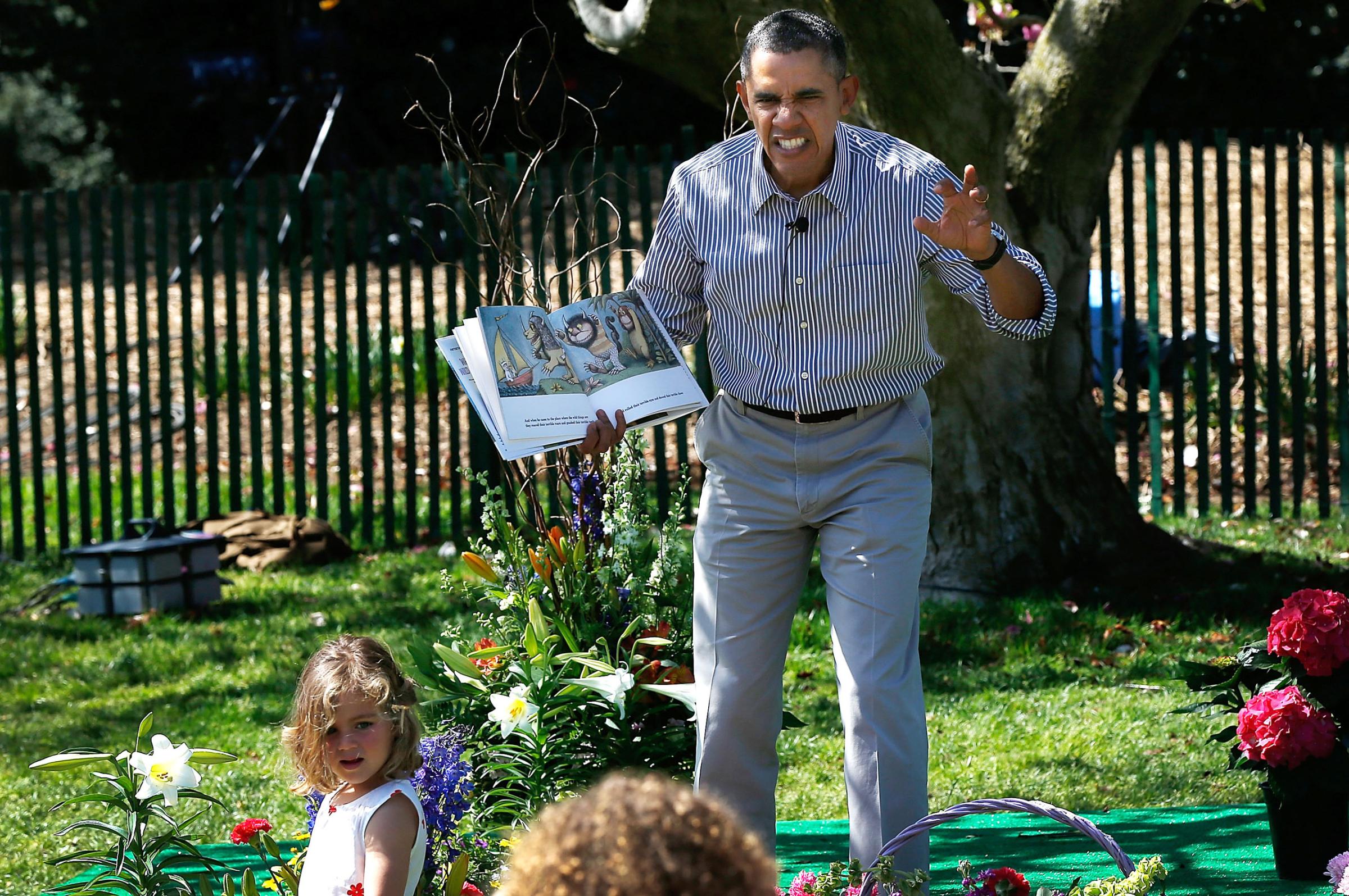 President And Mrs Obama Host Annual White House Easter Egg Roll