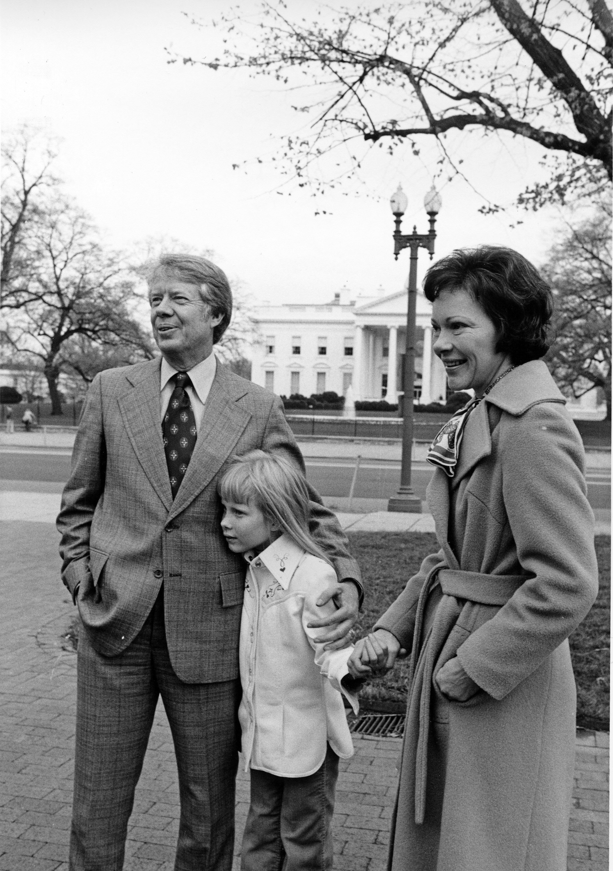 Jimmy Carter:
                              Rosalynn and Jimmy had four children, but their three eldest, all boys, were on their own by the time the Carters moved into the White House in 1977. It was their daughter Amy, 9 years old when her father was inaugurated, who captured America's attention. Since leaving the White House, she has worked as an artist and activist.