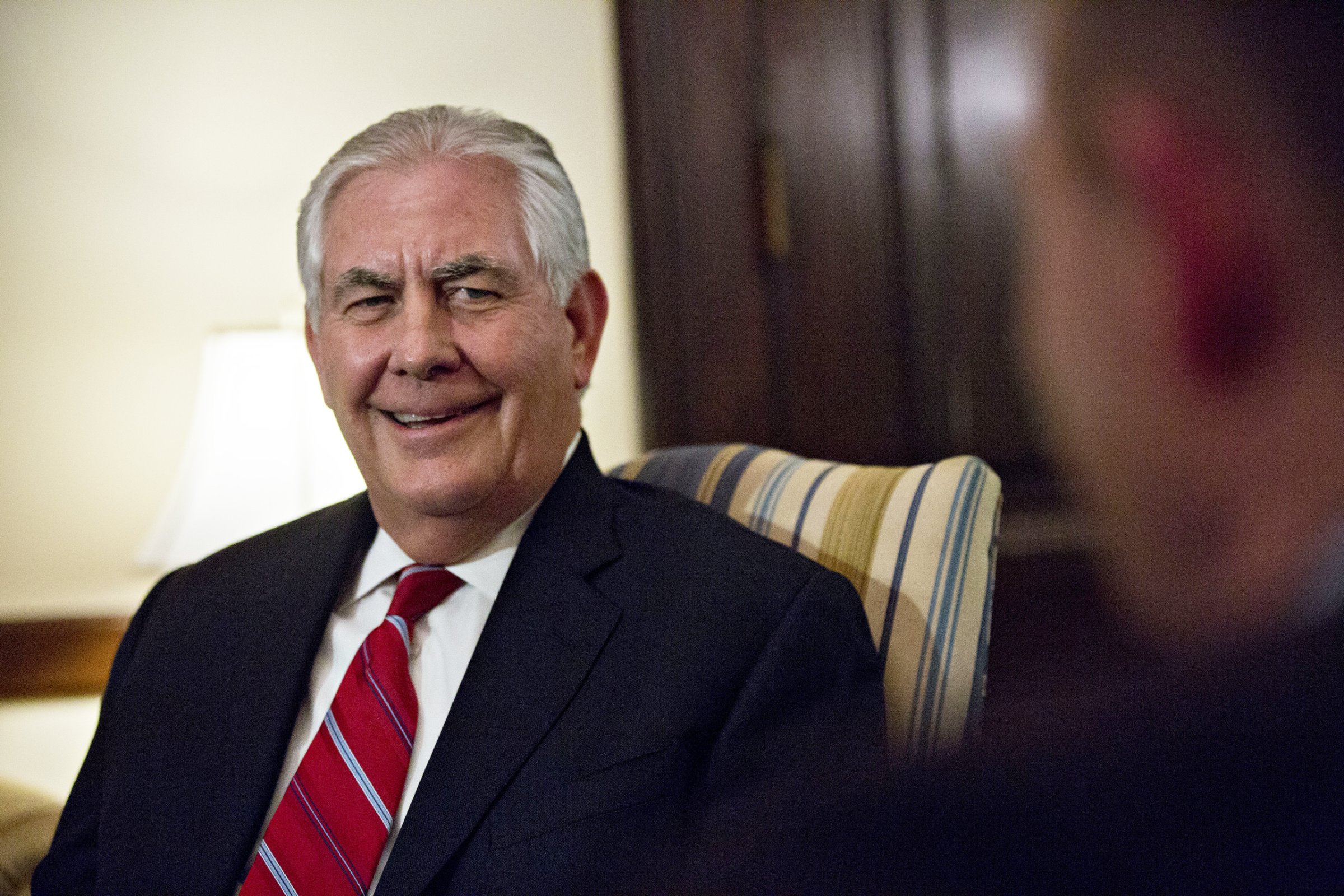 Secretary Of State Nominee Rex Tillerson Meets With Senators On Capitol Hill