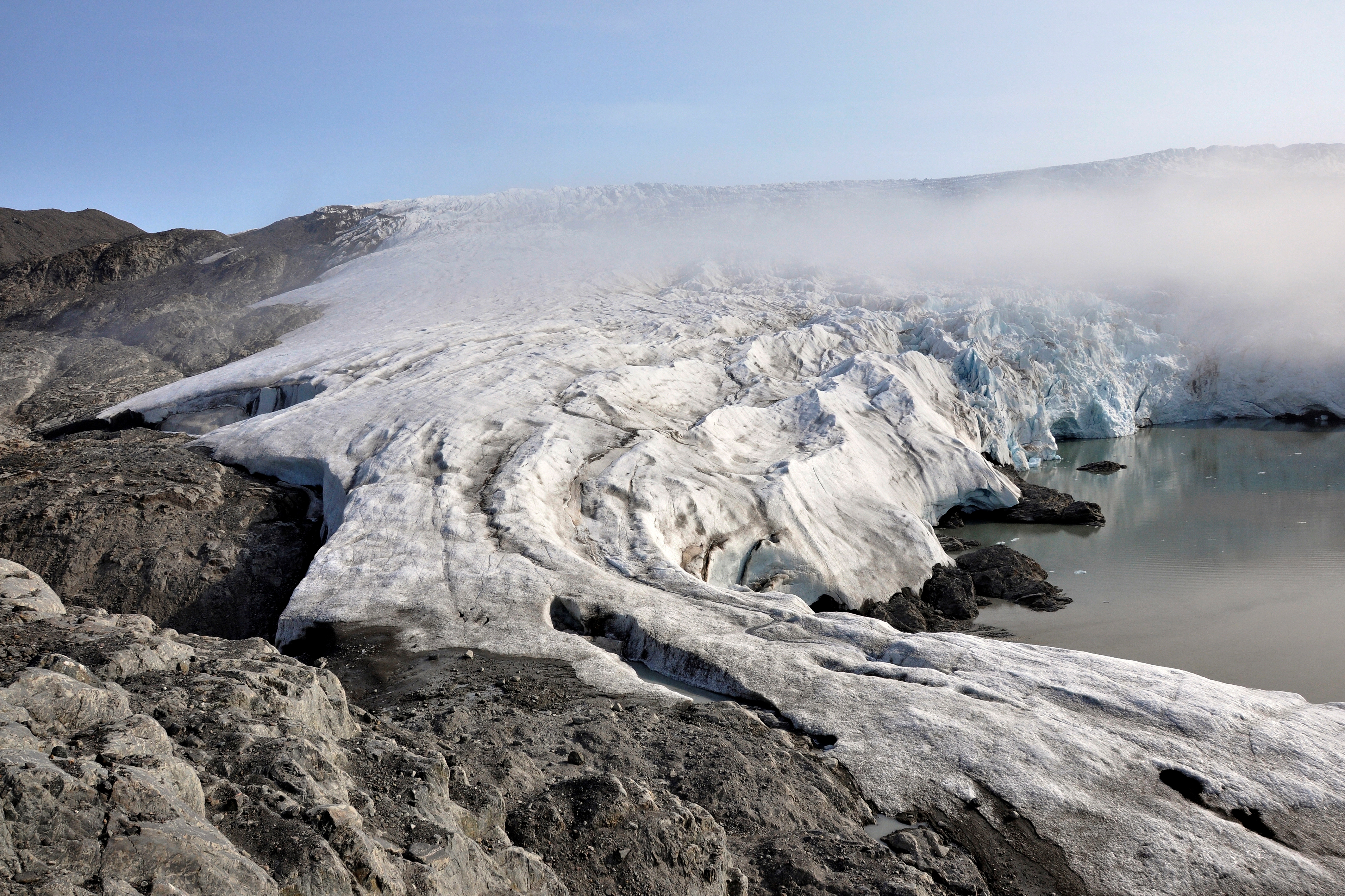 Norway. Svalbard Islands. Spitsbergen Island. Glacier.