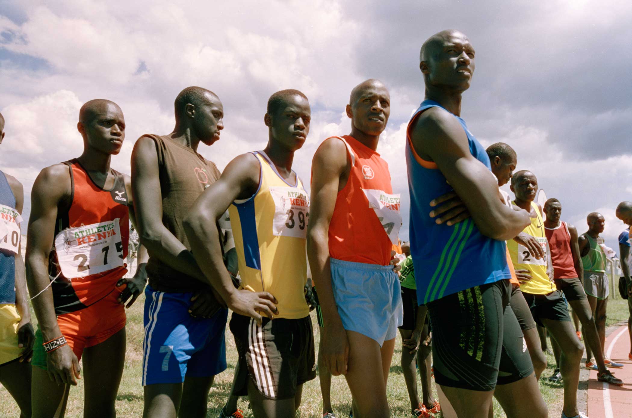 KENYA. 2016. Iten. Runners preparing for the Olympic Games.