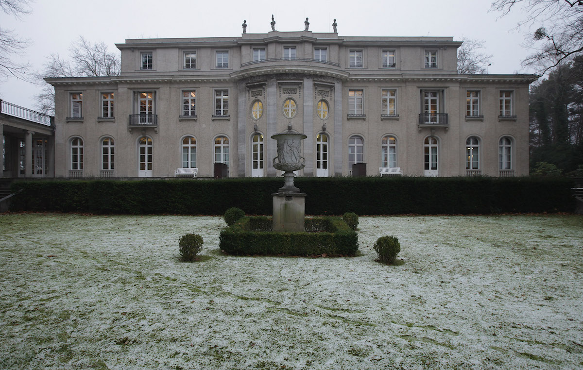In this Berlin lakeside villa—now a permanent exhibition on the Holocaust, photographed on Jan. 16, 2012—high-ranking Nazis endorsed on Jan. 20, 1942, Adolf Hitler's plans for the extermination of the Jews. (Sean Gallup—Getty Images)