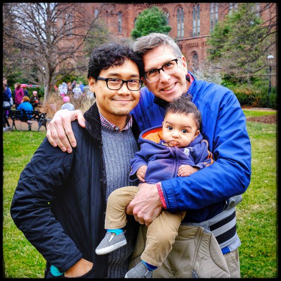 Mohammad Suaidi and Dan Meyer are the proud parents of Johan, who is six months old. 