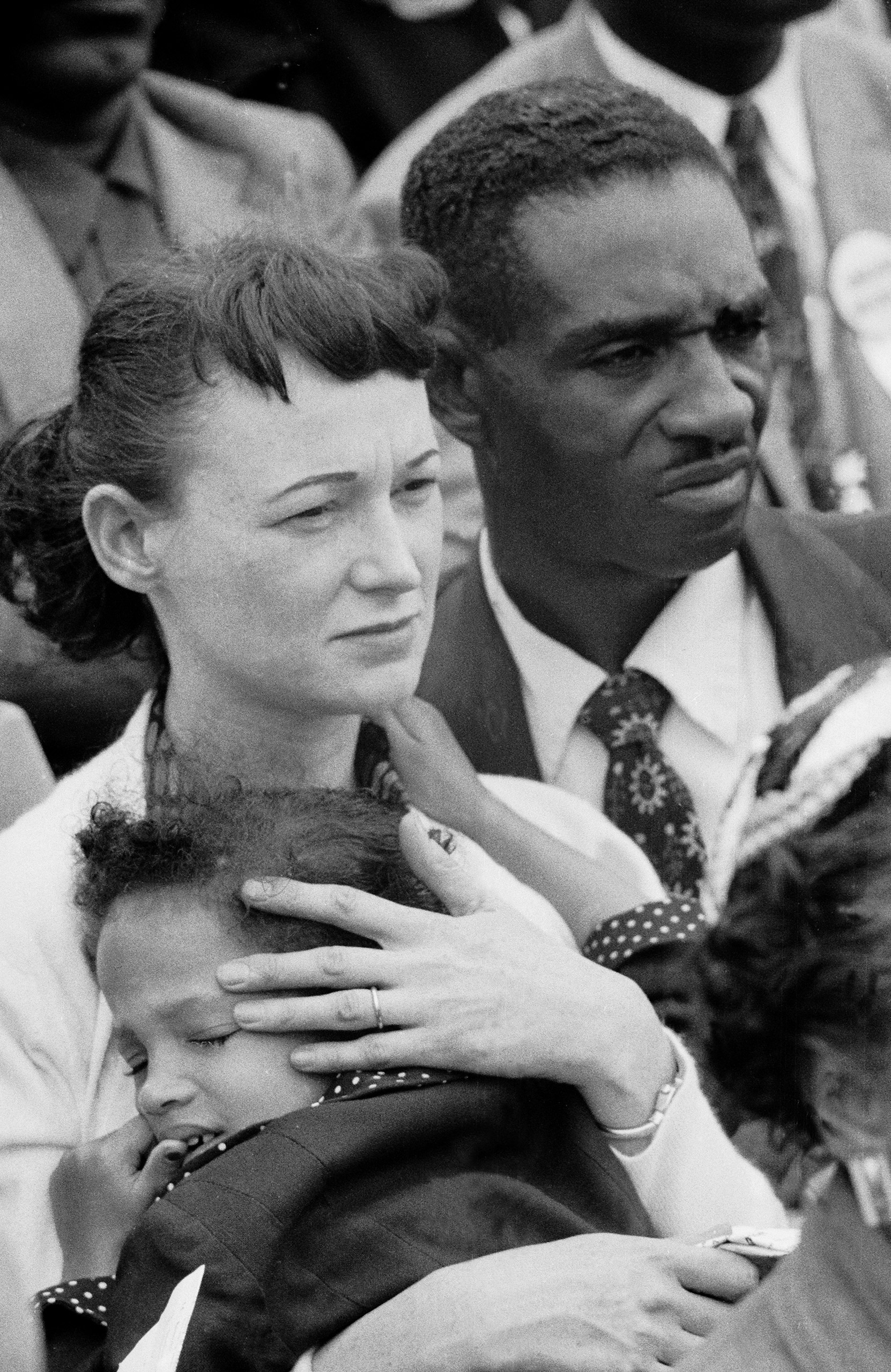Faces from MLK's Prayer Pilgrimage for Freedom in Washington D.C., 1957.