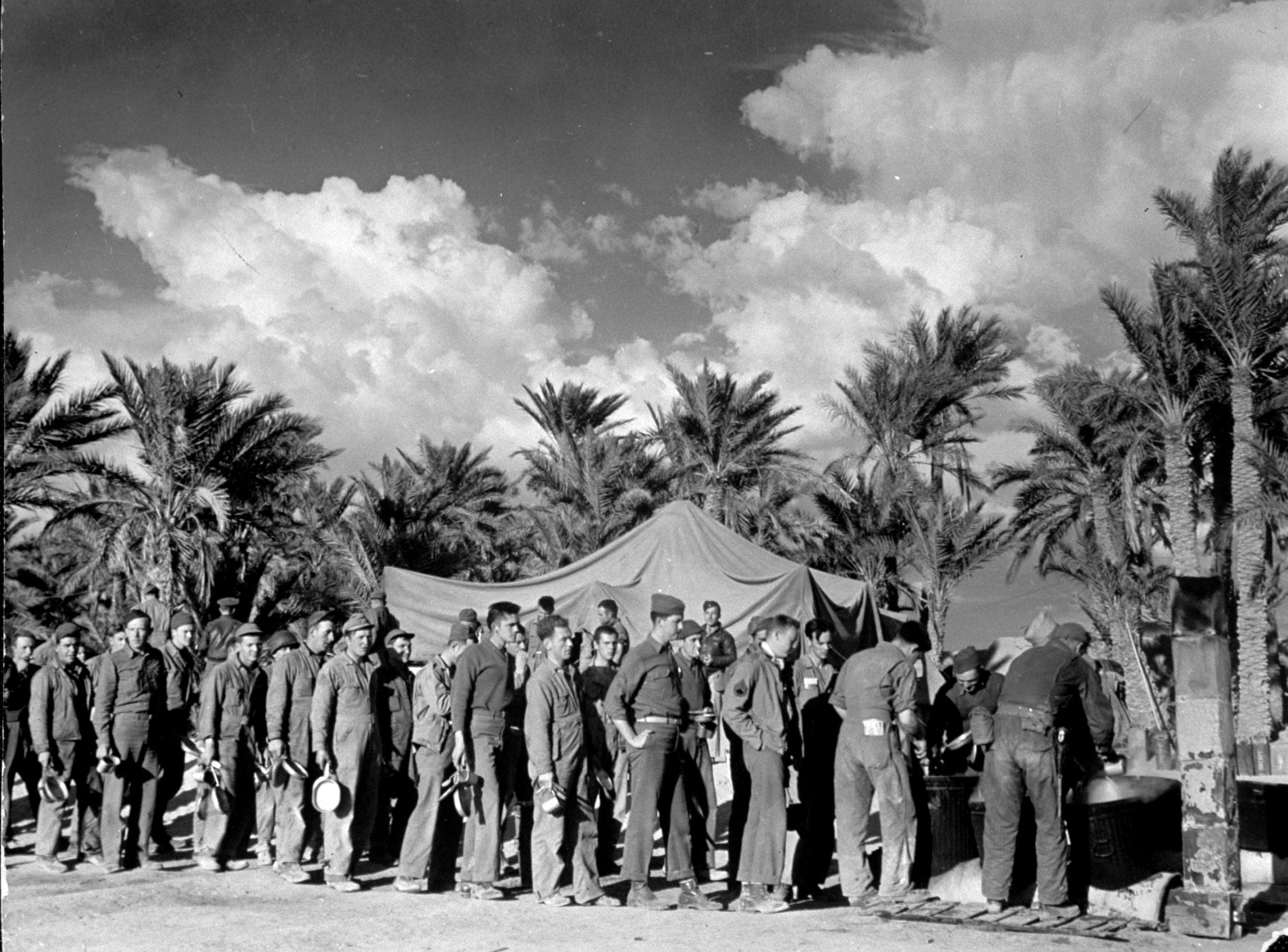 World War II boming of Tunis by Margaret Bourke-White.
