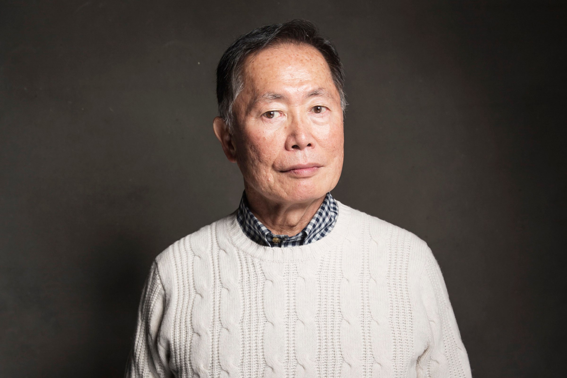 George Takei poses for a portrait during the Sundance Film Festival in Utah on Jan. 18, 2014.