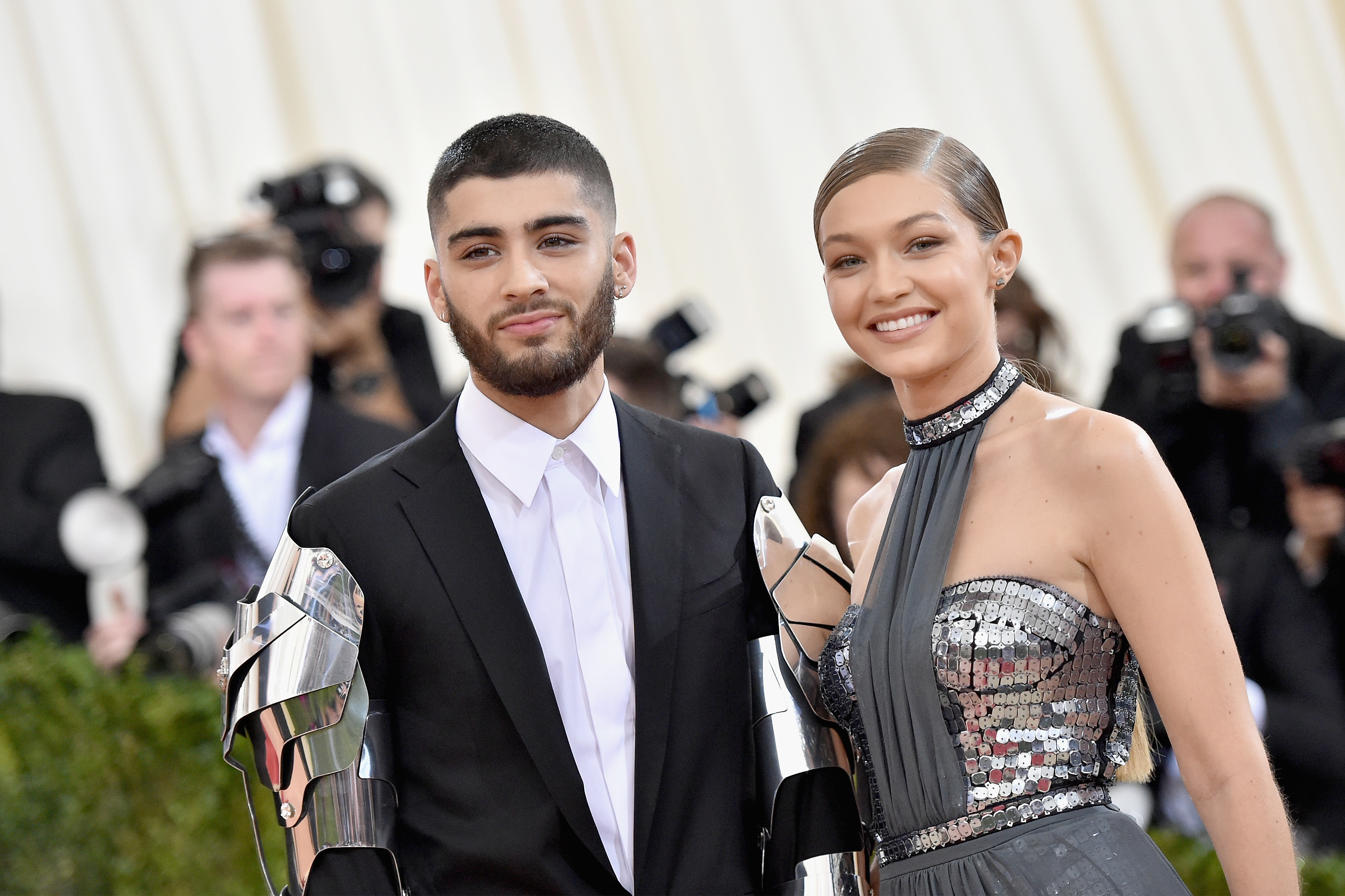NEW YORK, NY - MAY 02:  Zayn Malik (L) and Gigi Hadid attend the "Manus x Machina: Fashion In An Age Of Technology" Costume Institute Gala at Metropolitan Museum of Art on May 2, 2016 in New York City.  (Photo by Mike Coppola/Getty Images for People.com) (Mike Coppola—Getty Images for People.com)