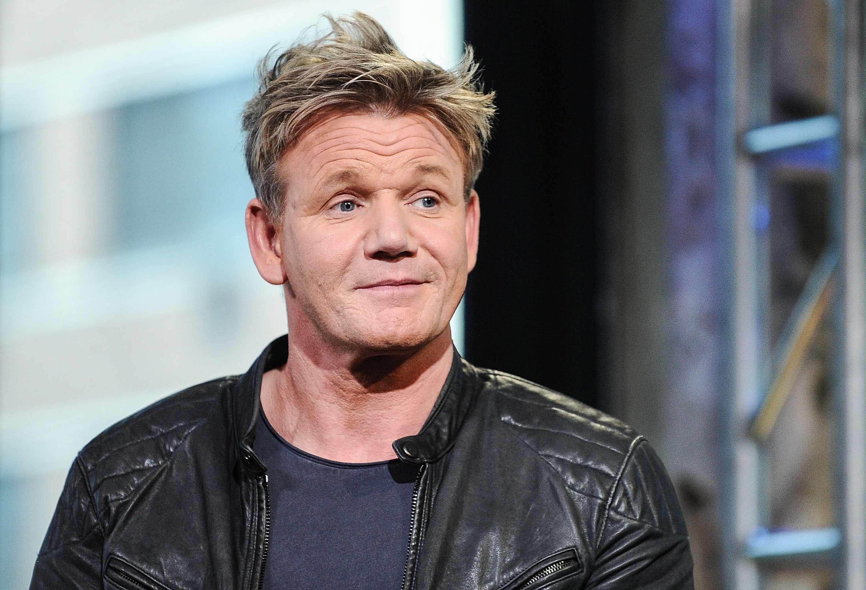 NEW YORK, NY - JUNE 22:  Chef Gordon Ramsay attends AOL Build to discuss his MasterChef Mobile Game at AOL Studios on June 22, 2016 in New York City. (Daniel Zuchnik —WireImage)