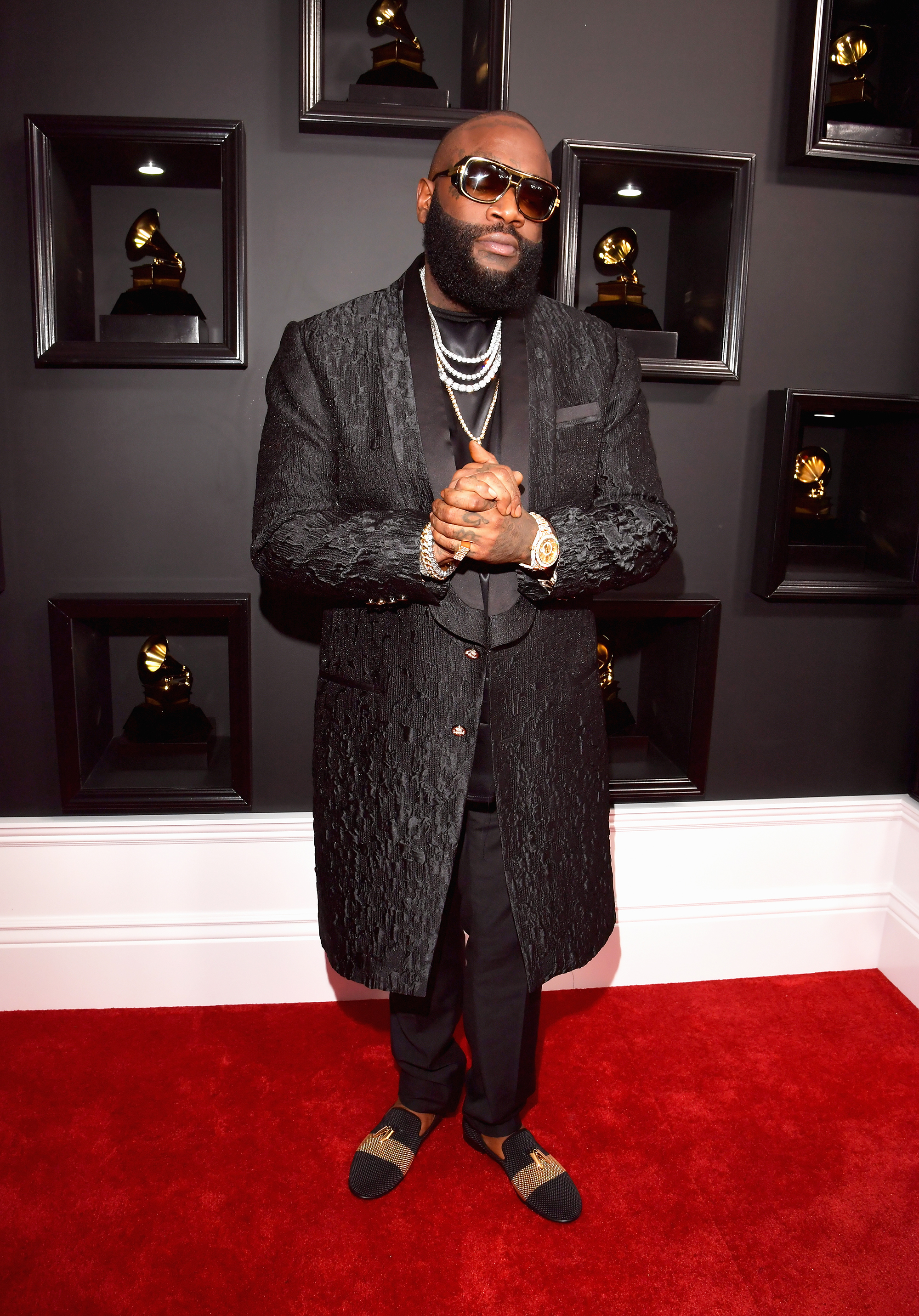 Rick Ross attends The 59th GRAMMY Awards at STAPLES Center, on Feb. 12, 2017 in Los Angeles.
