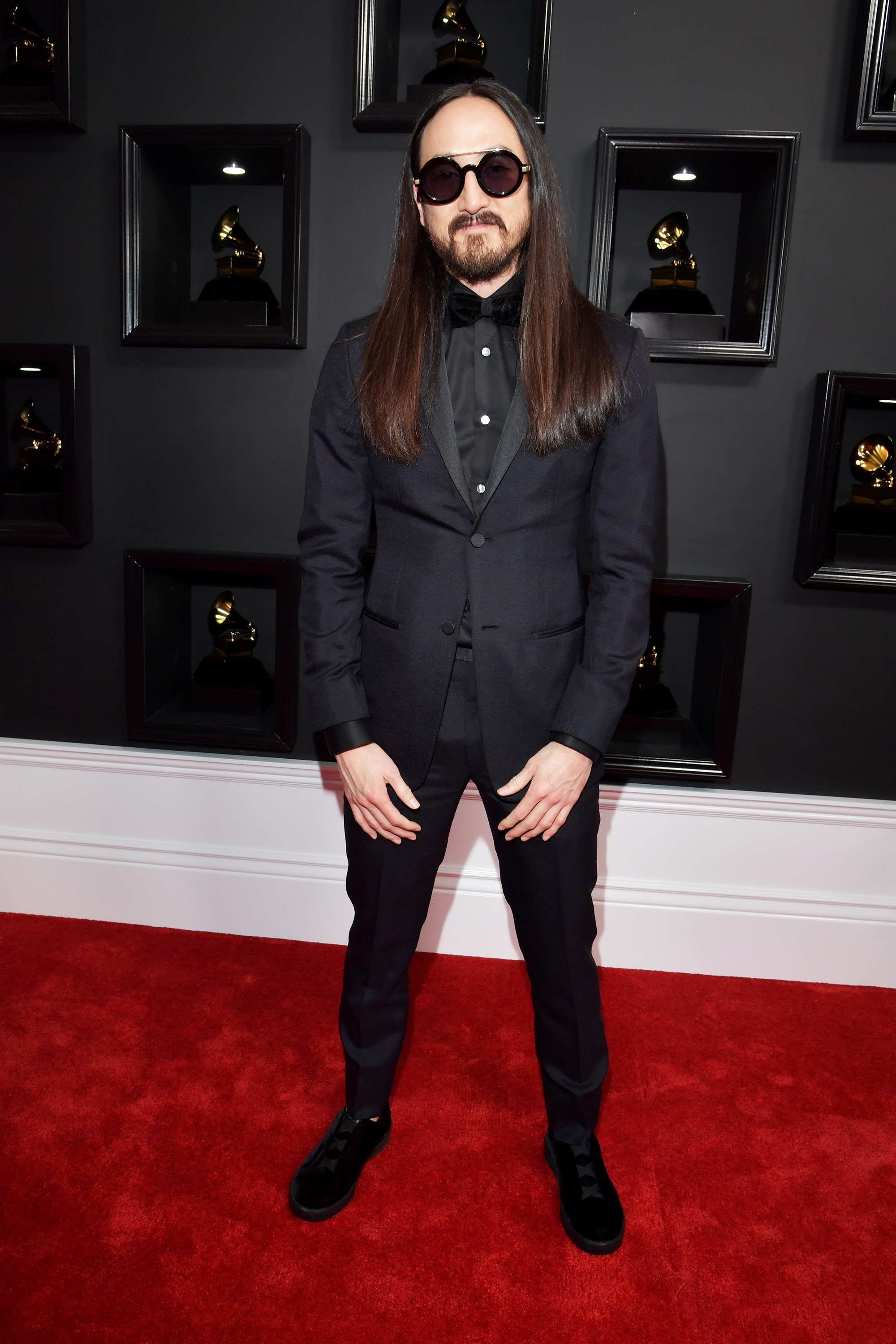 Steve Aoki attends The 59th GRAMMY Awards at STAPLES Center, on Feb. 12, 2017 in Los Angeles.