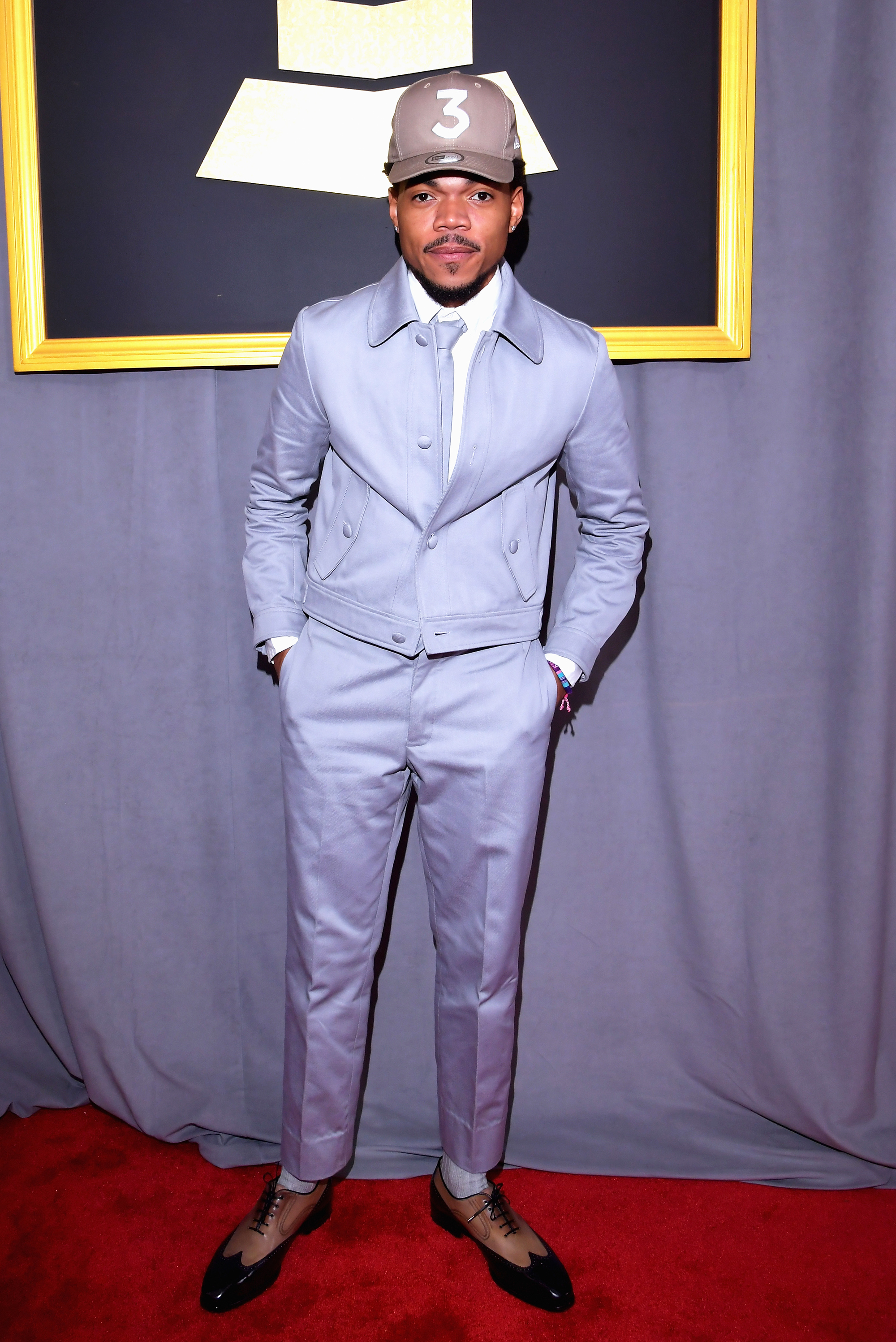 Chance the Rapper attends the 59th GRAMMY Awards at STAPLES Center, on Feb. 12, 2017 in Los Angeles.