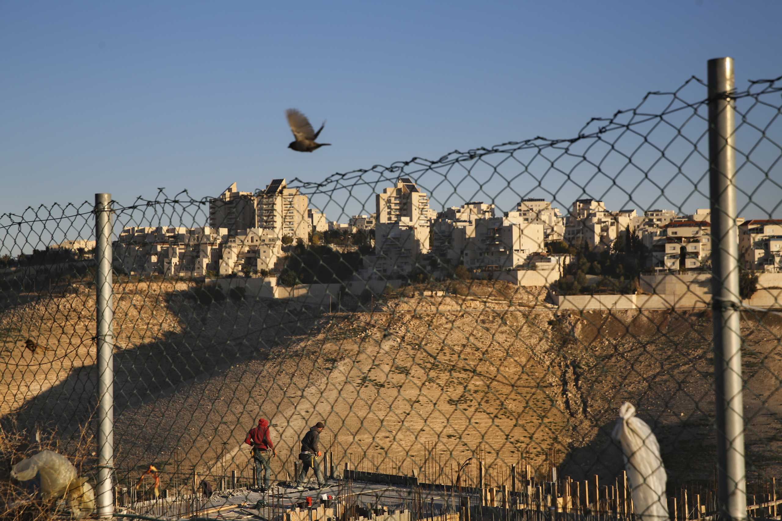 APTOPIX Israel Settlements