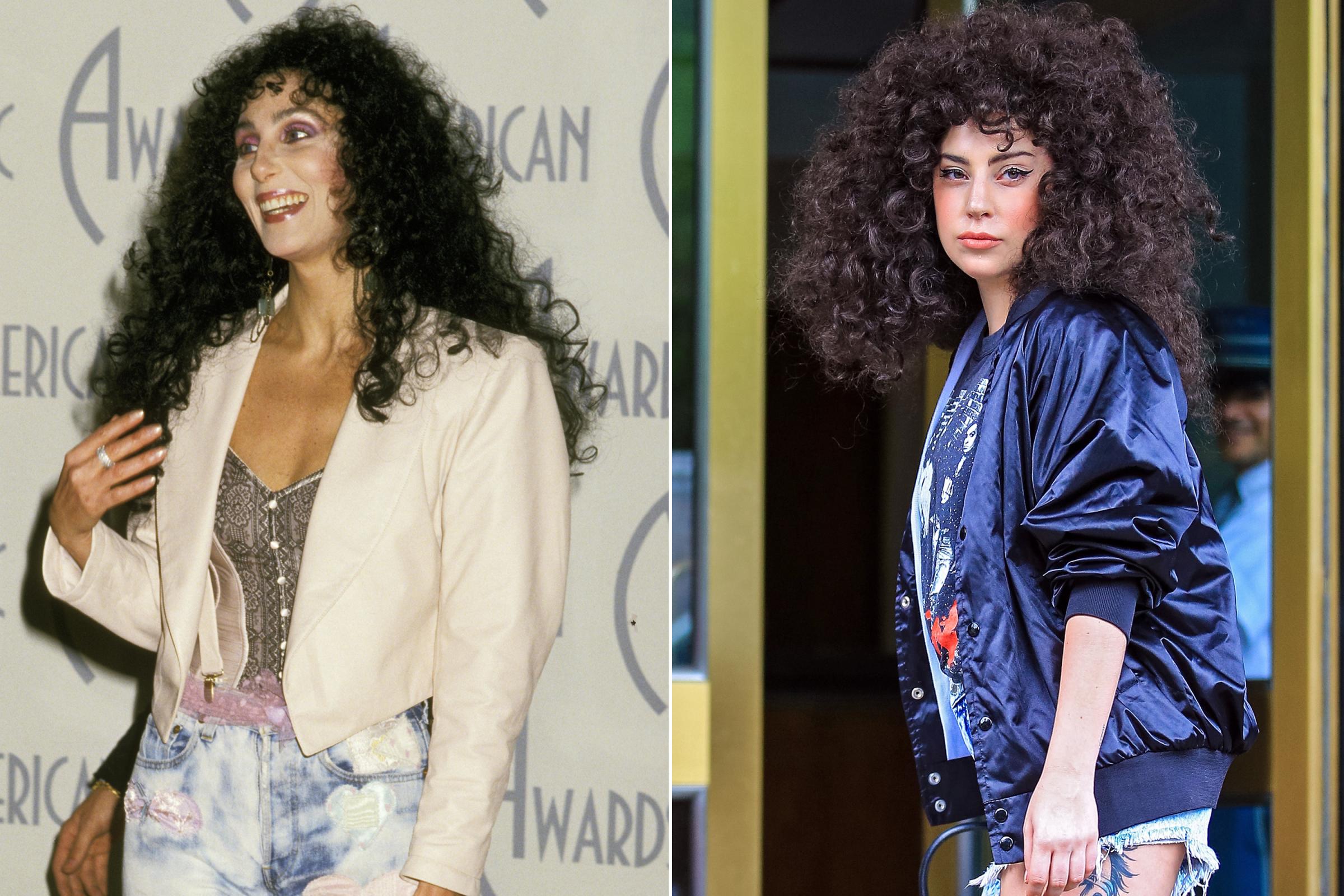Cher, 1988; Lady Gaga, 2014.