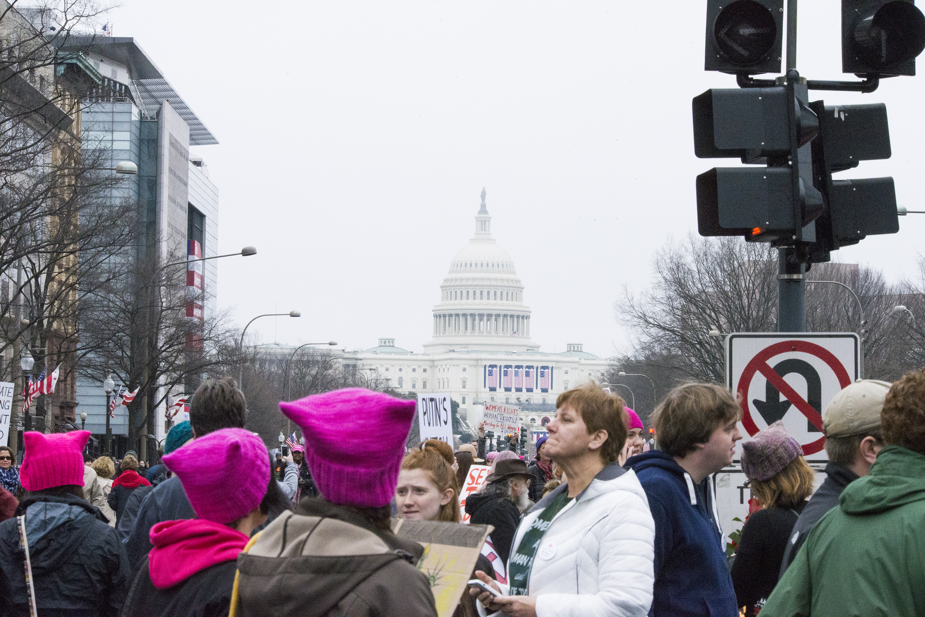 Women's March On Washington on Jan. 21, 2017 in Washington, D.C. (Jenny Anderson&mdash;FilmMagic/Getty Images)