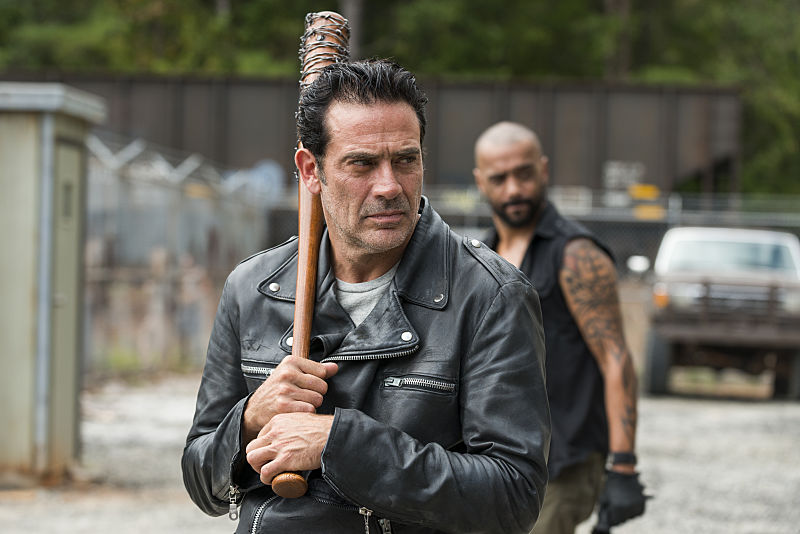 Jeffrey Dean Morgan as Negan in The Walking Dead Season 7, Episode 11 (Gene Page/AMC)