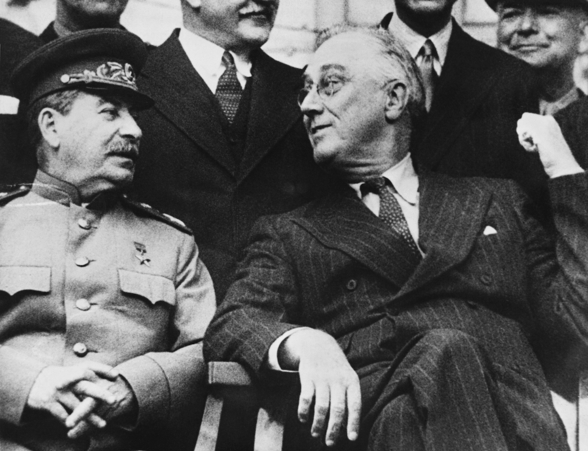 Roosevelt And Stalin