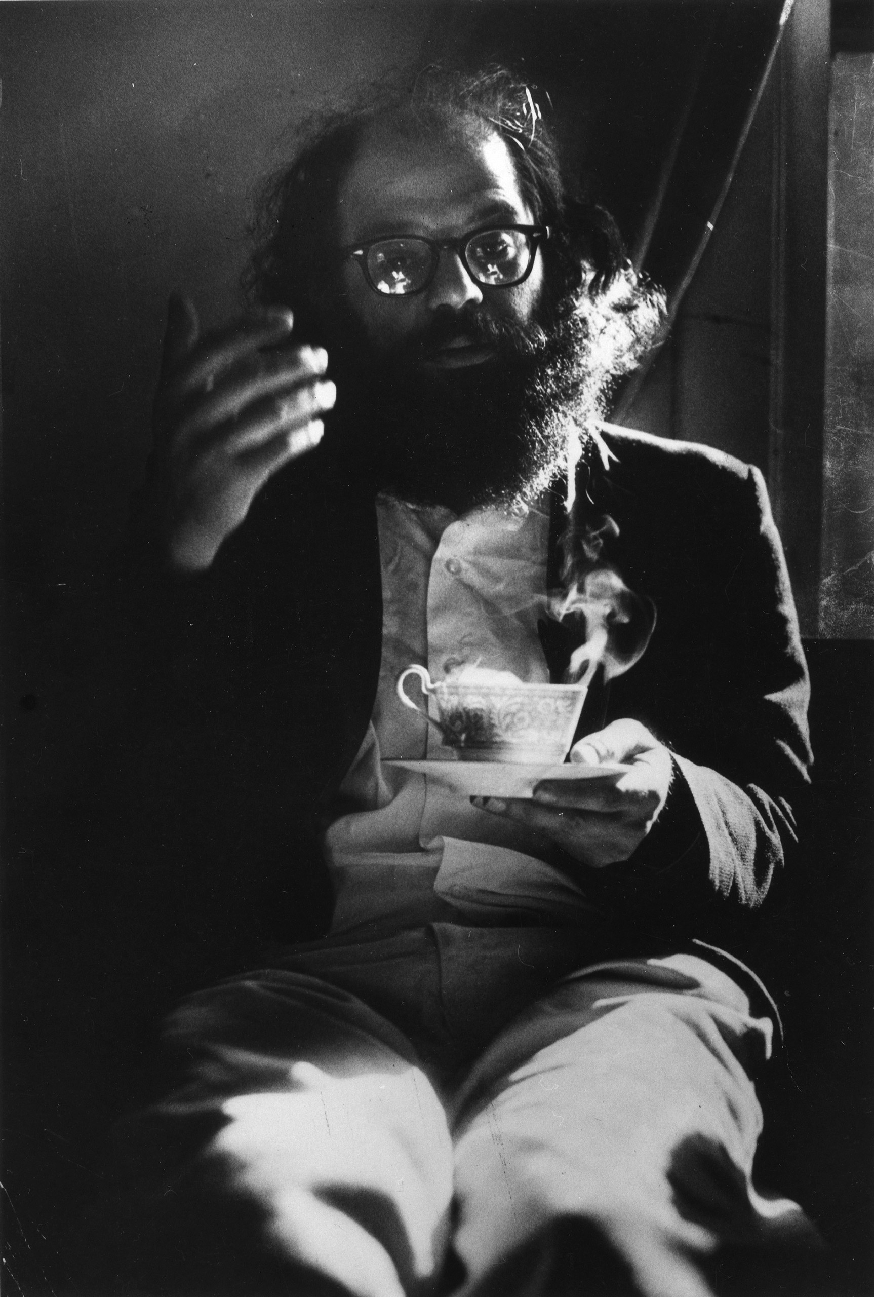 Poet Allen Ginsberg, 1966.