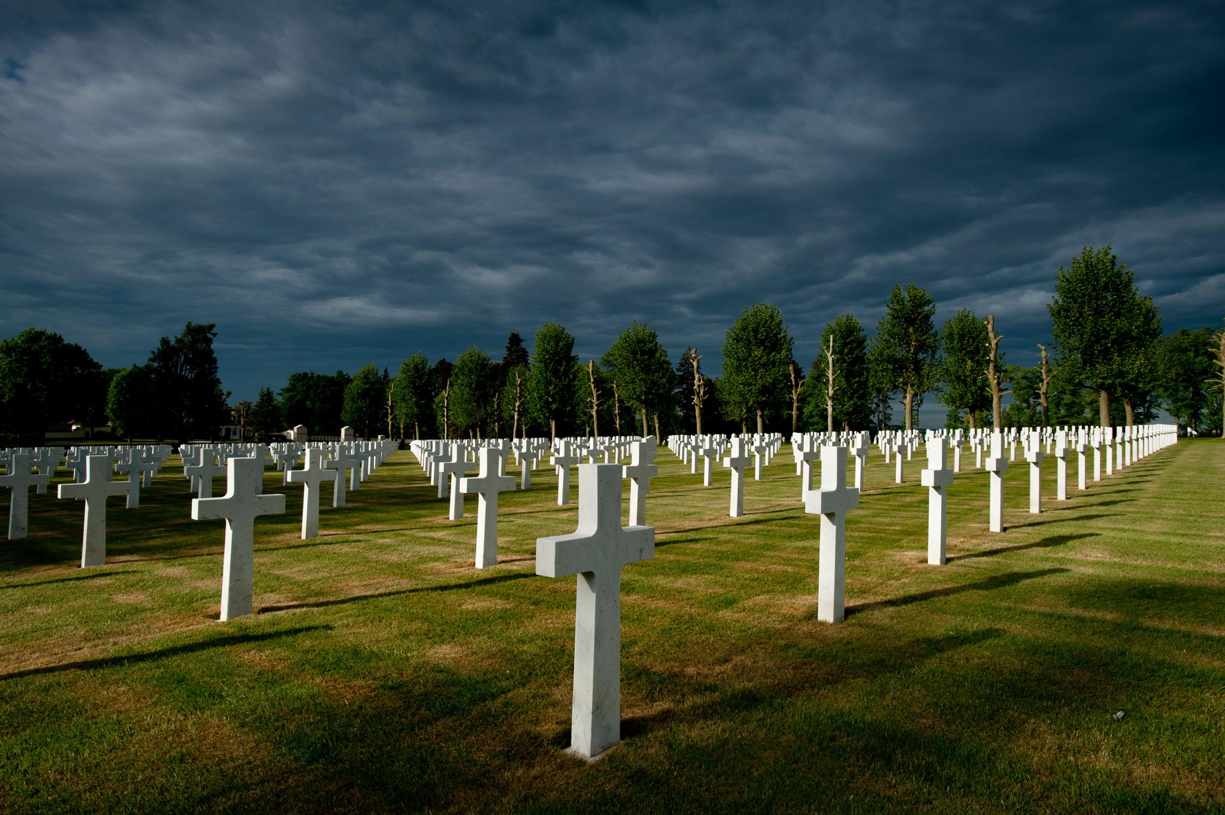 U.S. Aisne Marne Cemetery.