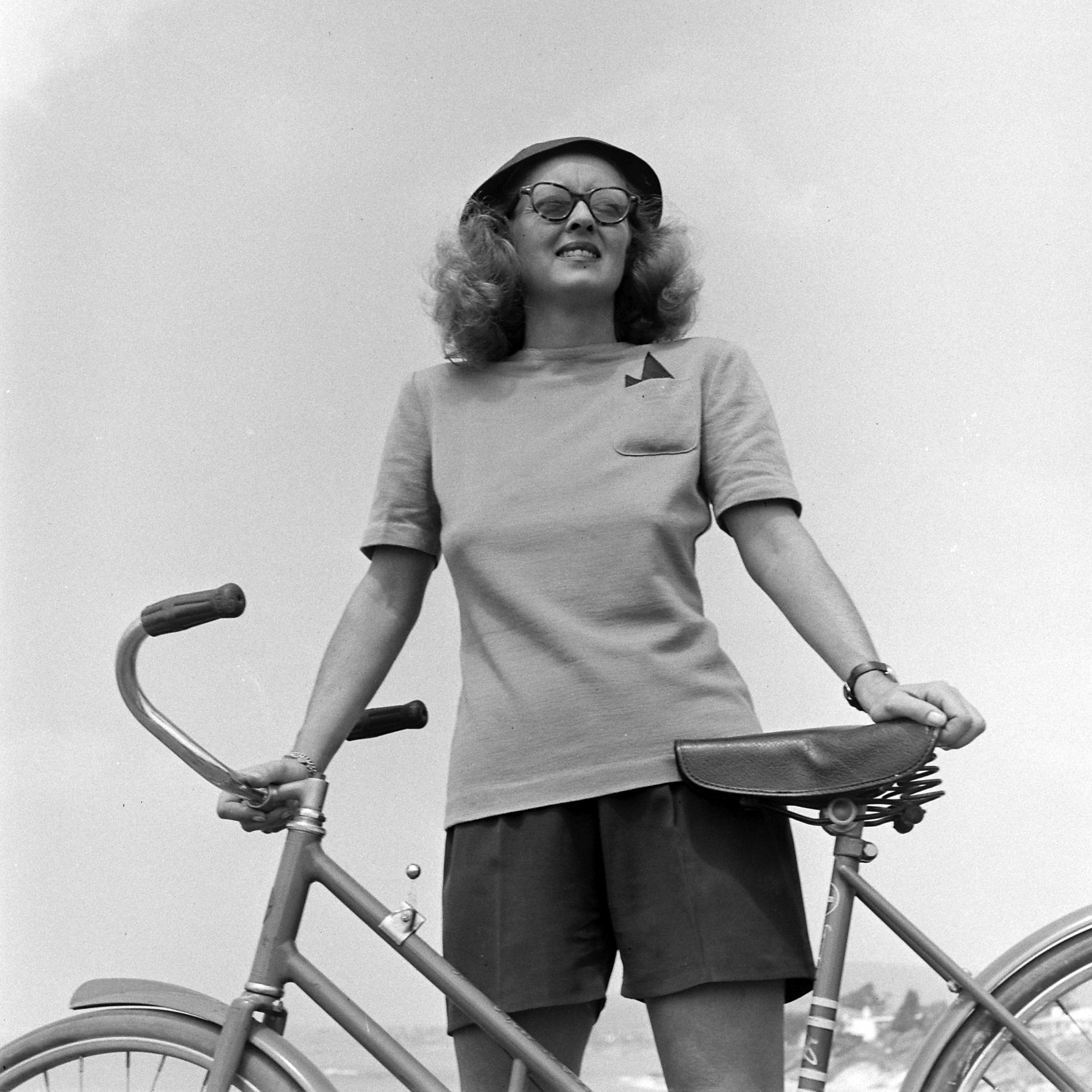 Bette Davis in California, 1947.