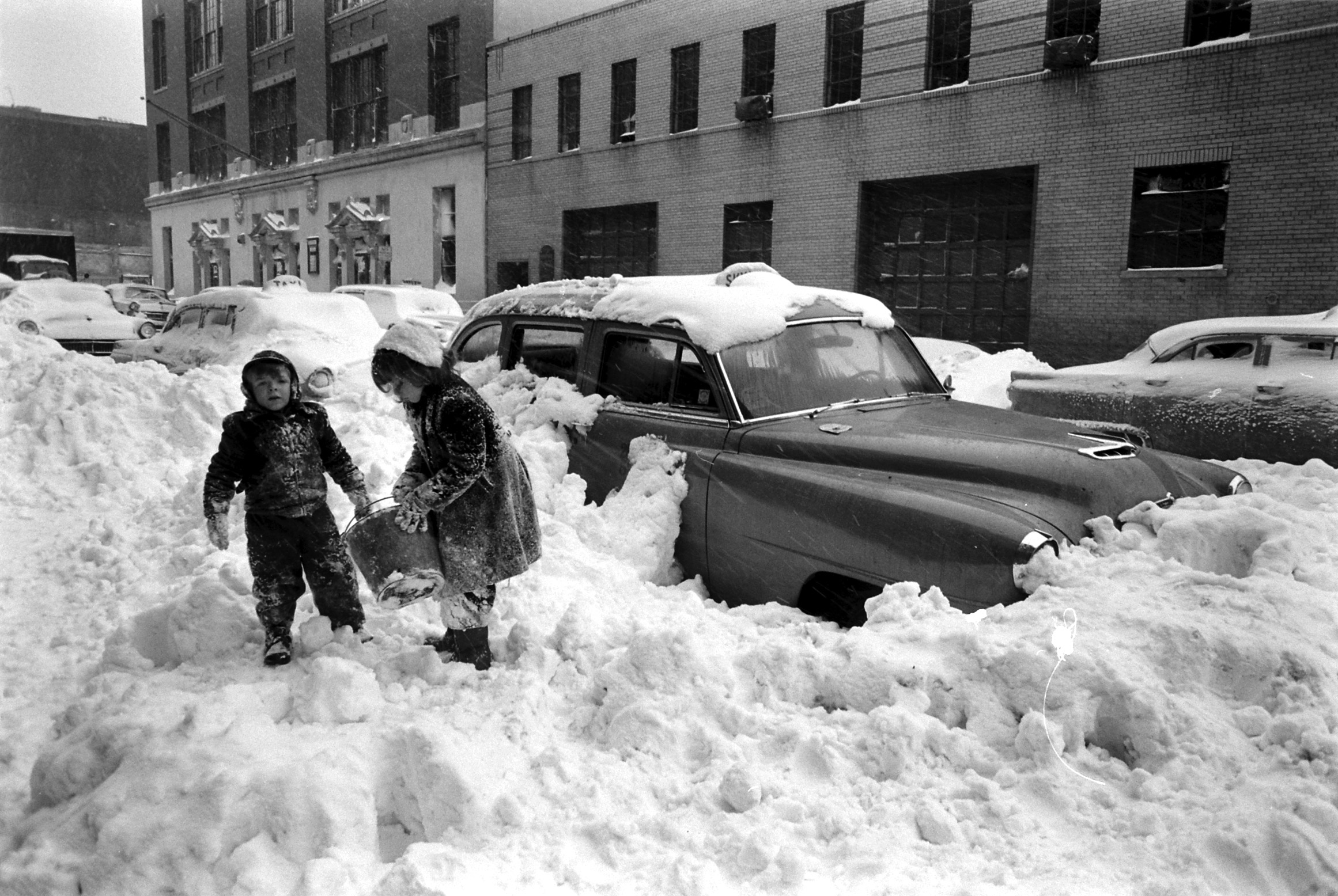 Blizzard in New York City, Mar. 18-19, 1956.