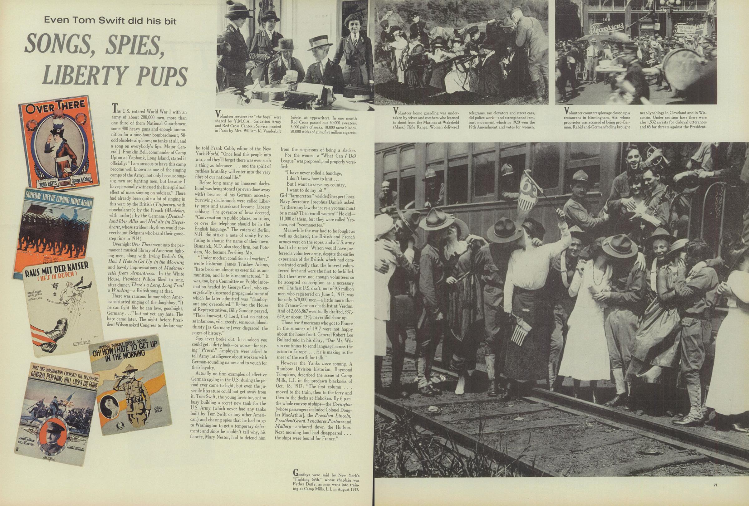 Part V of the First World War series in LIFE magazine from the May 22, 1964 issue.