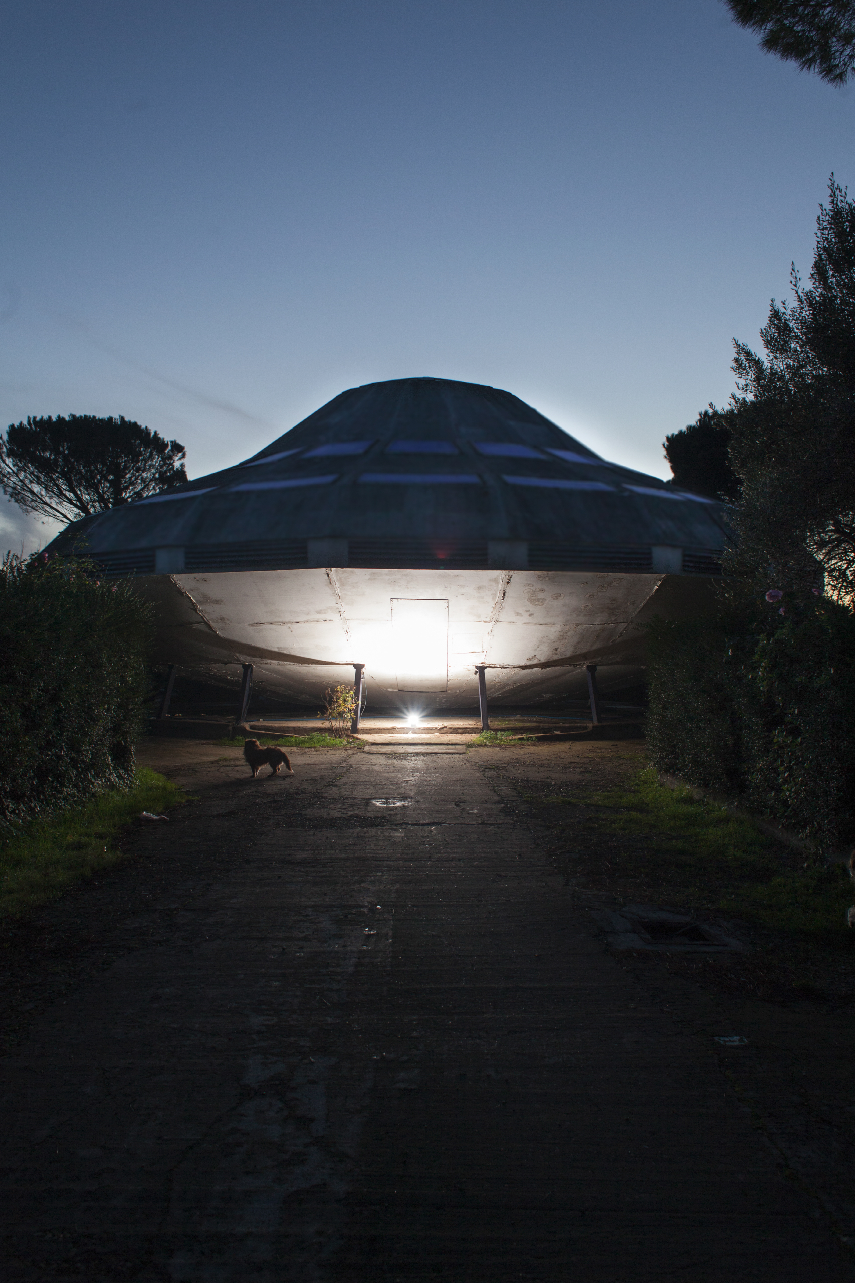 A UFO-House near Rome.