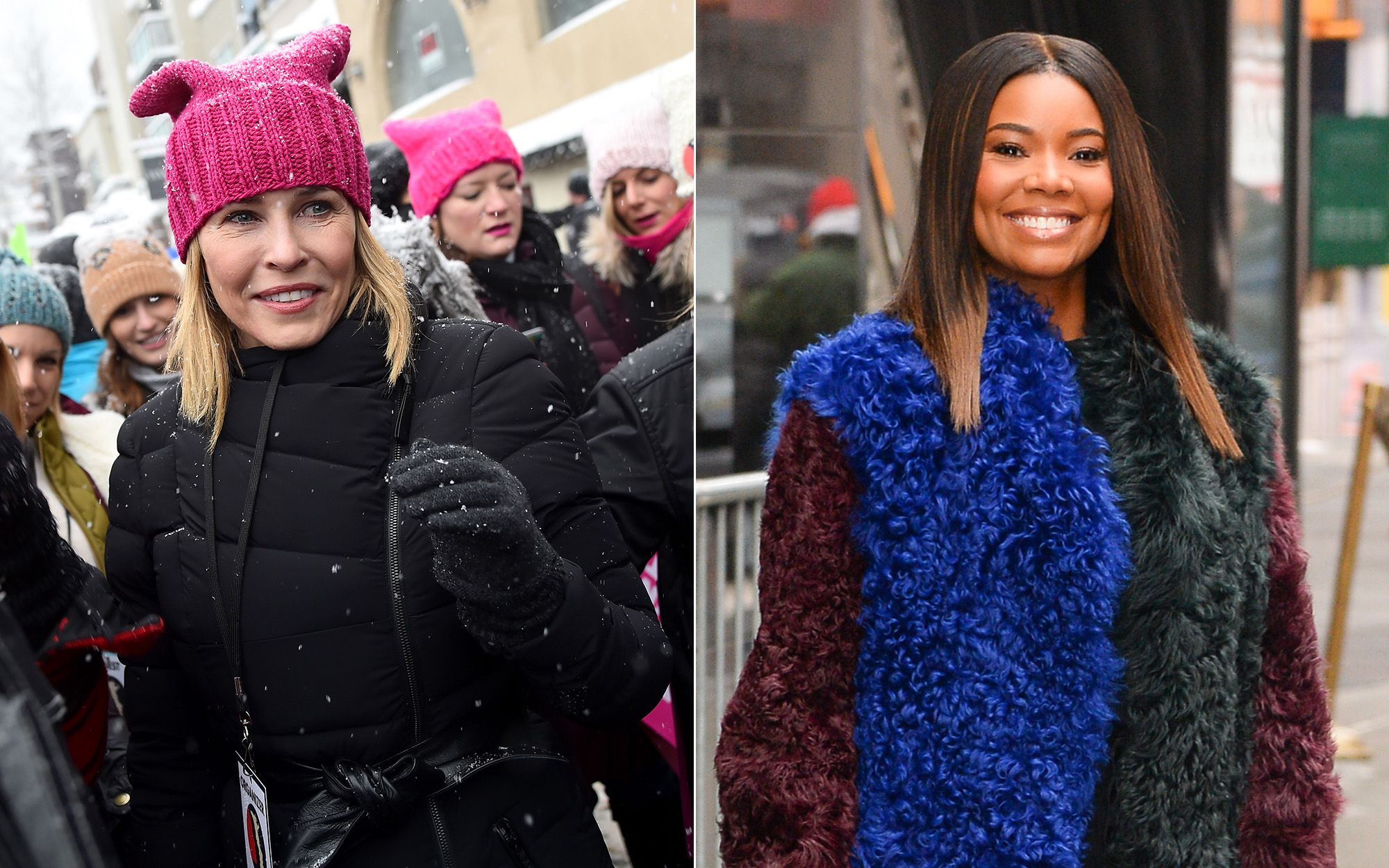 Chelsea Handler and Gabrielle Union
