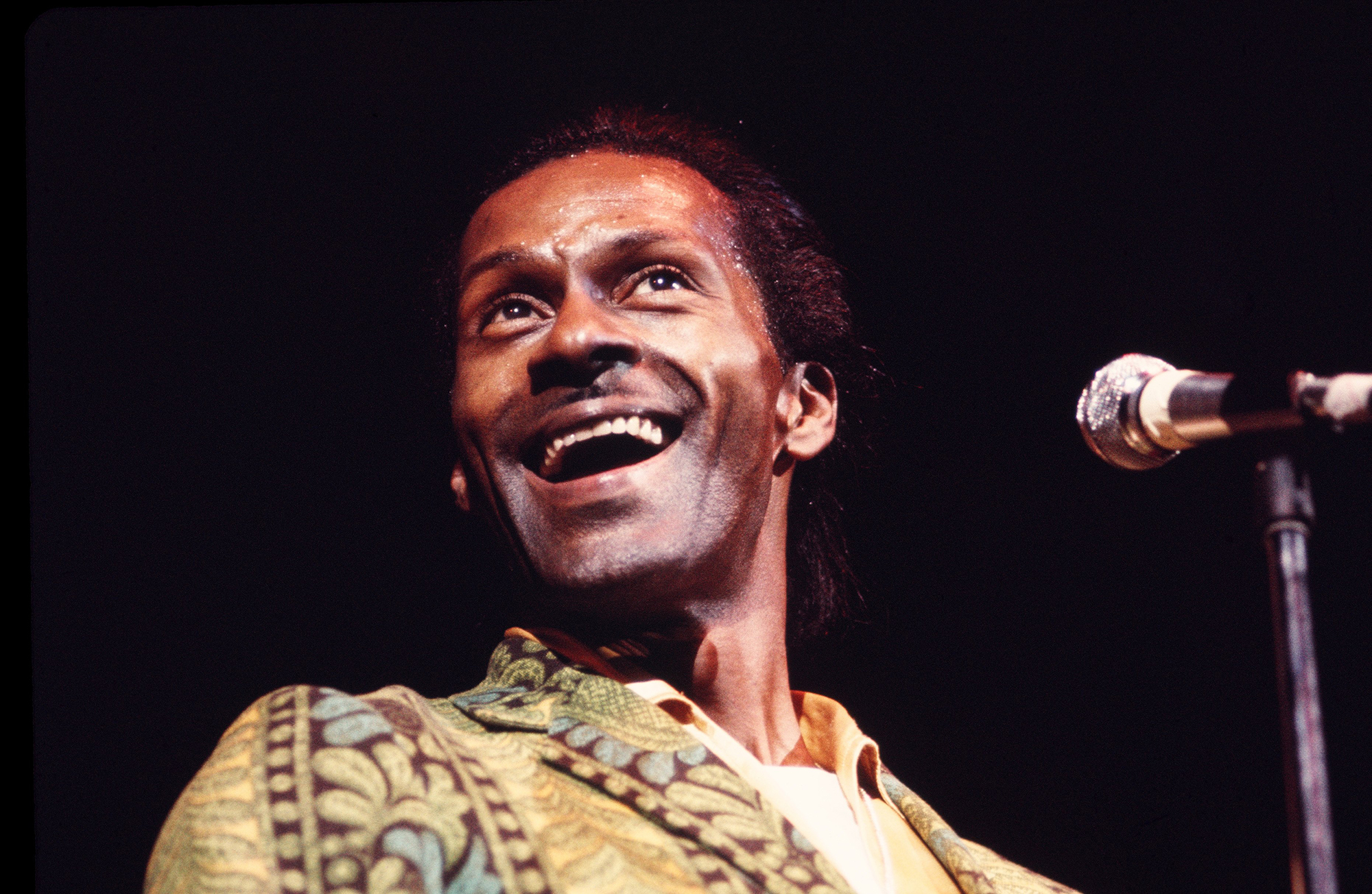 Chuck Berry Performs in New York