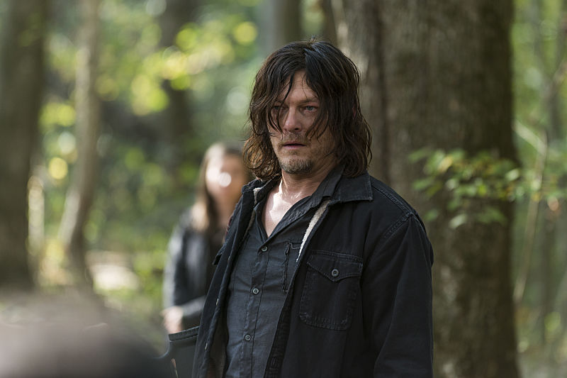 Norman Reedus as Daryl Dixon in <em>The Walking Dead</em> Season 7, Episode 15 (Gene Page/AMC)