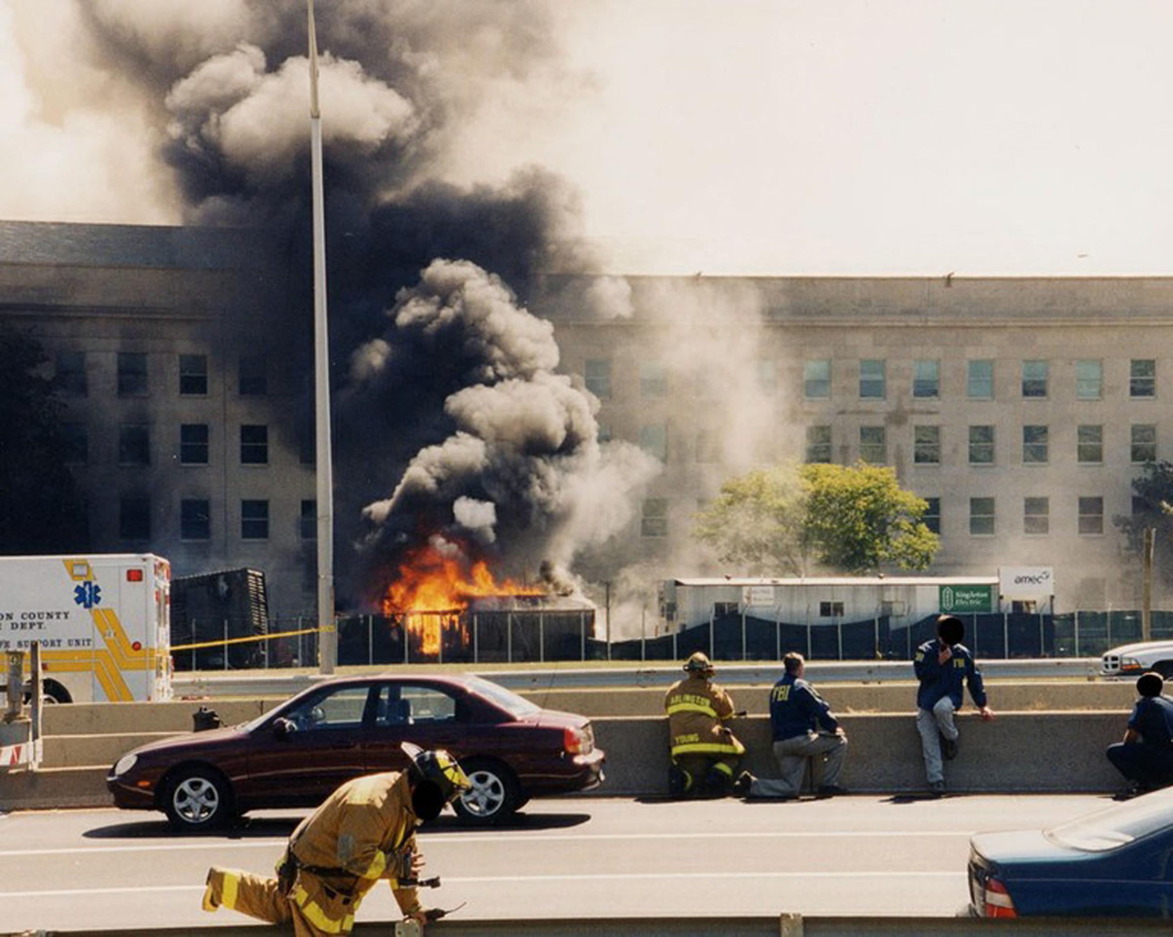 FBI releases images of damage done to Pentagon during September 11th terrorist attacks