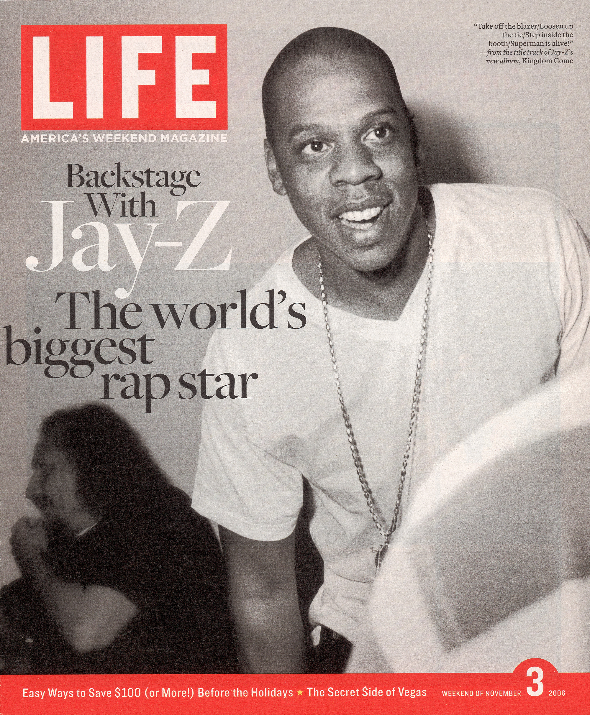 LIFE Cover 11-03-2006 of rapper Jay-Z.